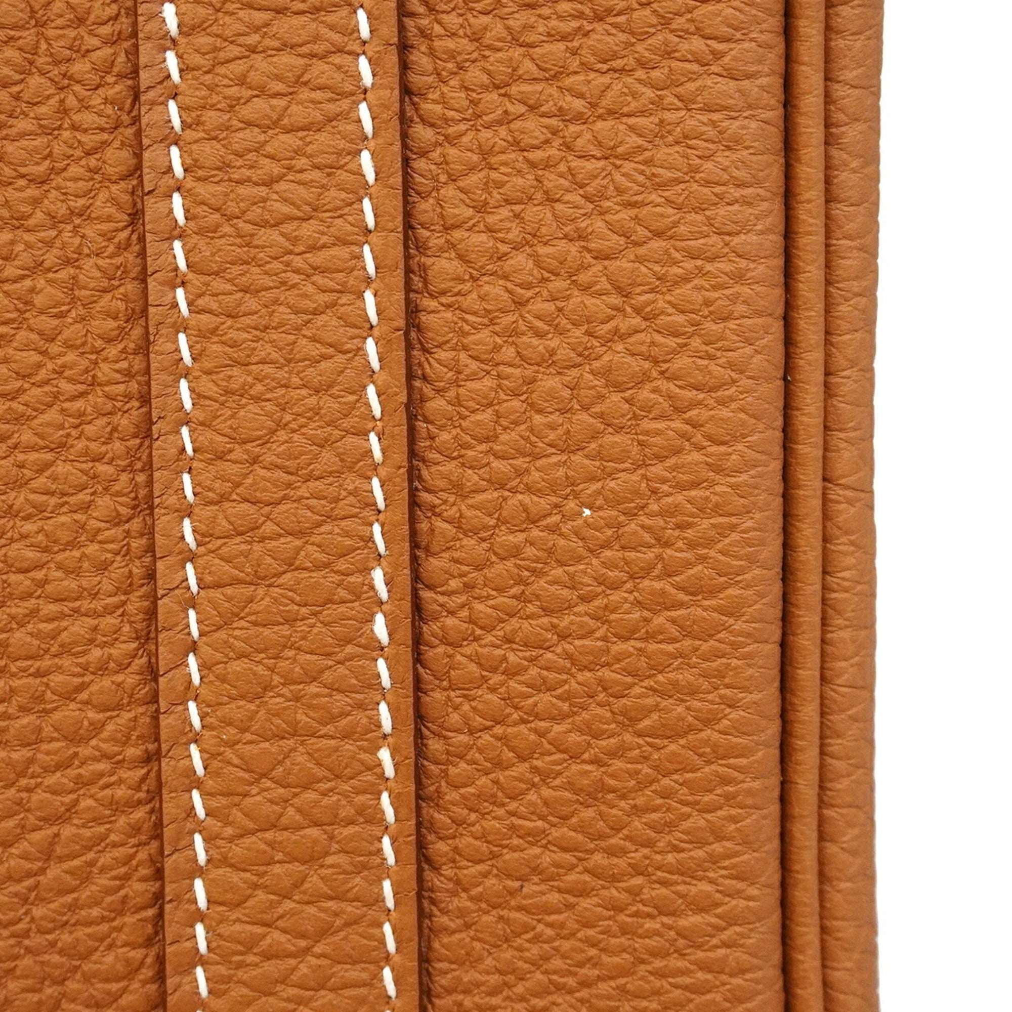 Hermes Gold Togo Leather Handbag (Pre-Owned)
