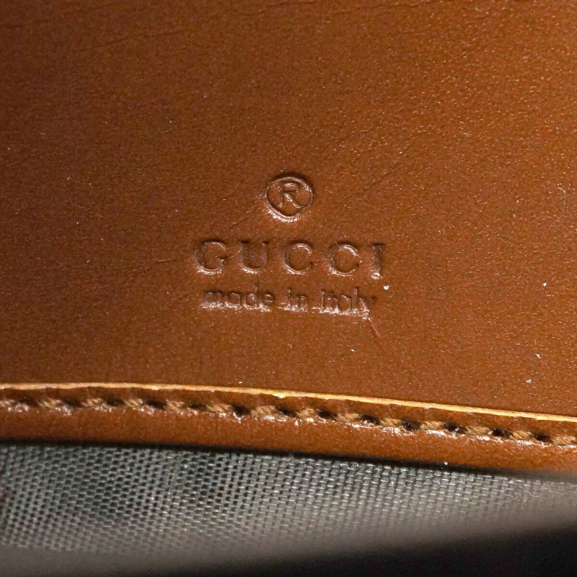 Gucci Brown Pvc Long Wallet (Bi-Fold) (Pre-Owned)