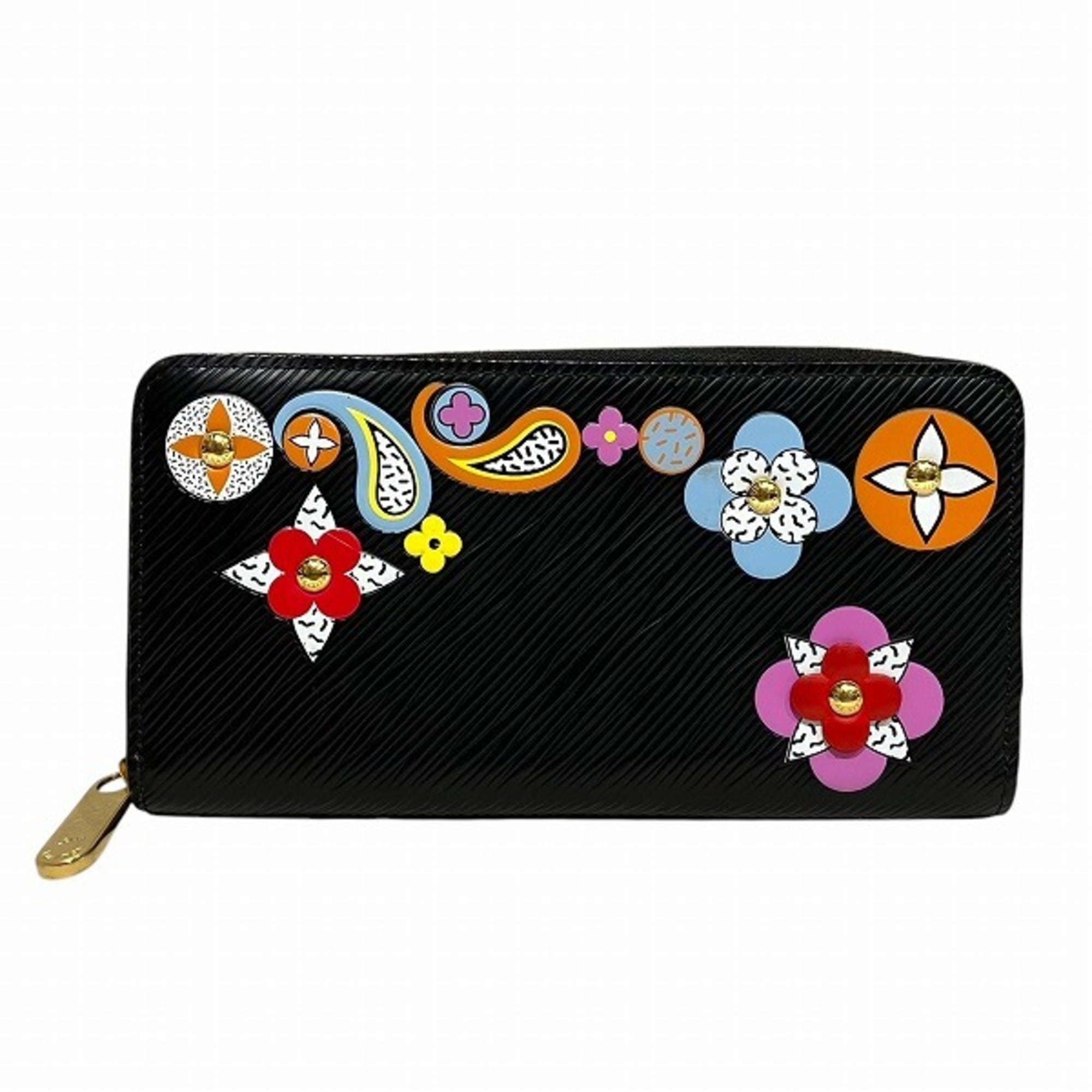 Louis Vuitton Black Noir Epi Leather Coin Purse/Coin Case (Pre-Owned)