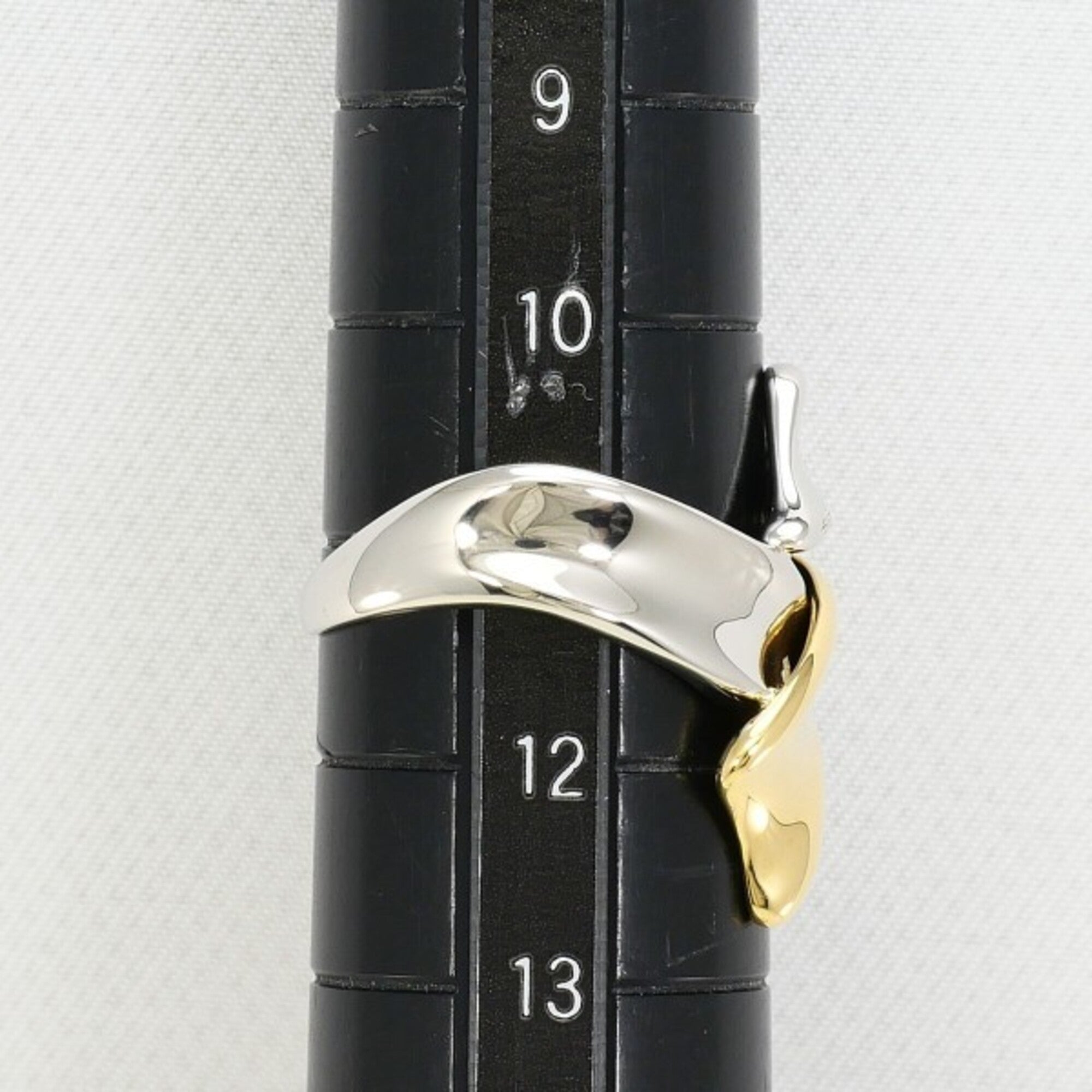 Unbranded Platinum Yellow Gold Yellow Gold (18K) Platinum 850 Band Ring (Pre-Owned)