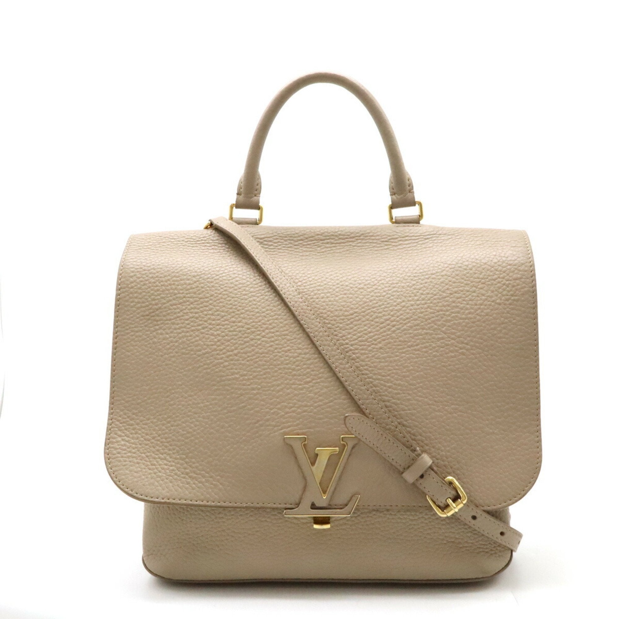 Louis Vuitton Galle Leather Handbag Shoulder Bag (Pre-Owned)