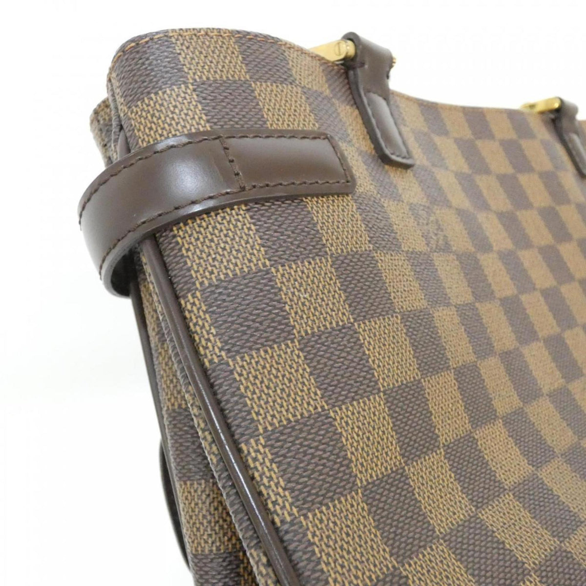 Louis Vuitton Brown Coated Canvas Handbag (Pre-Owned)