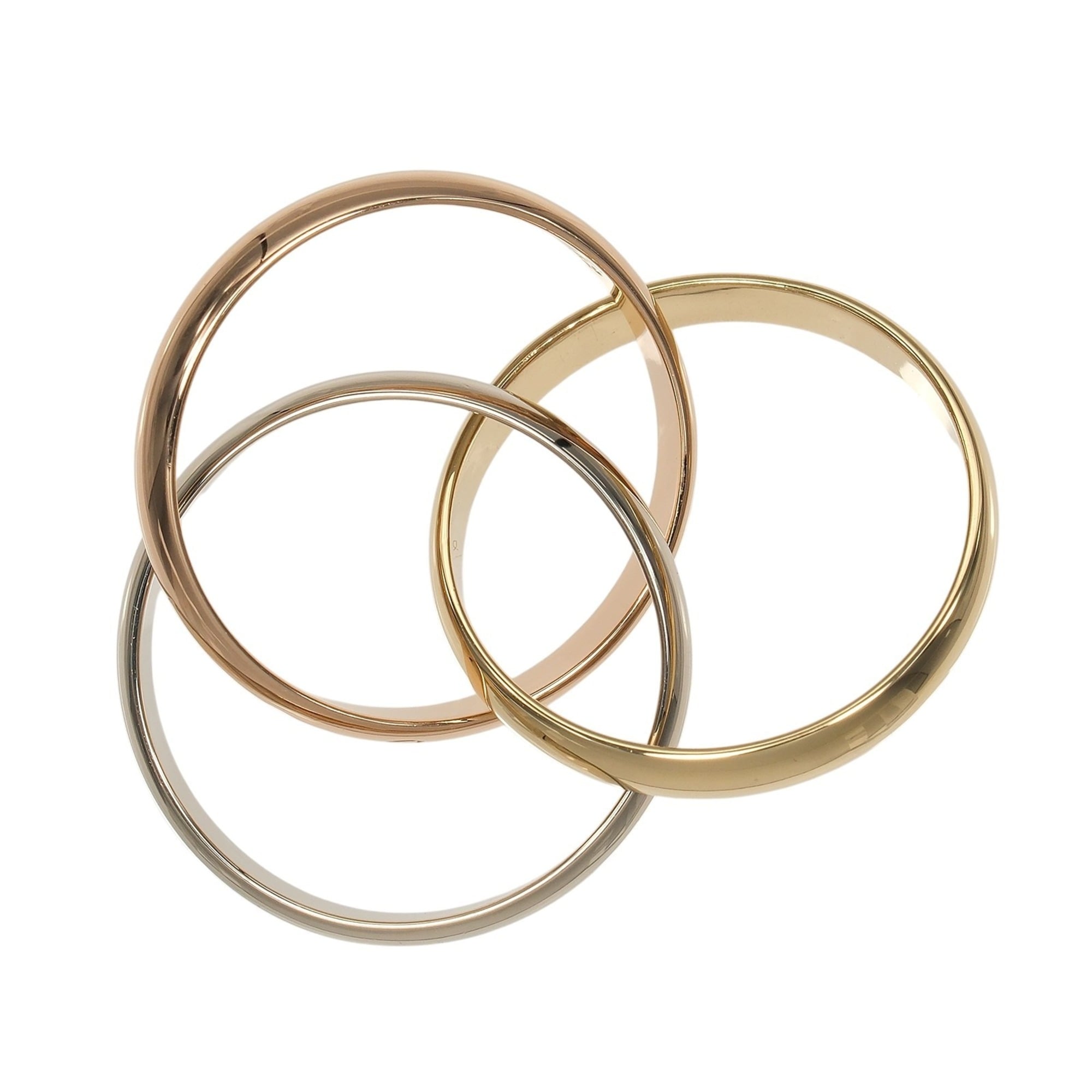 Cartier Trinity Yellow Gold (18K) Pink Gold (18K) White Gold (18K) Band Ring (Pre-Owned)