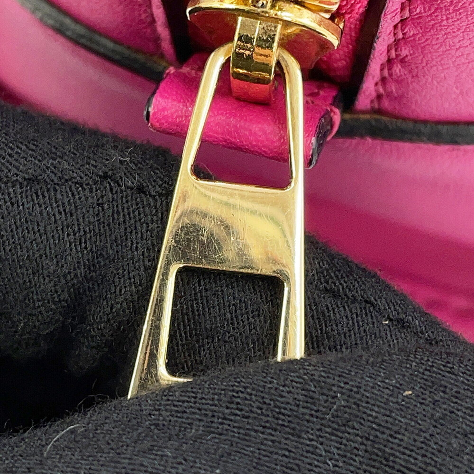 Loewe Pink Leather Handbag (Pre-Owned)