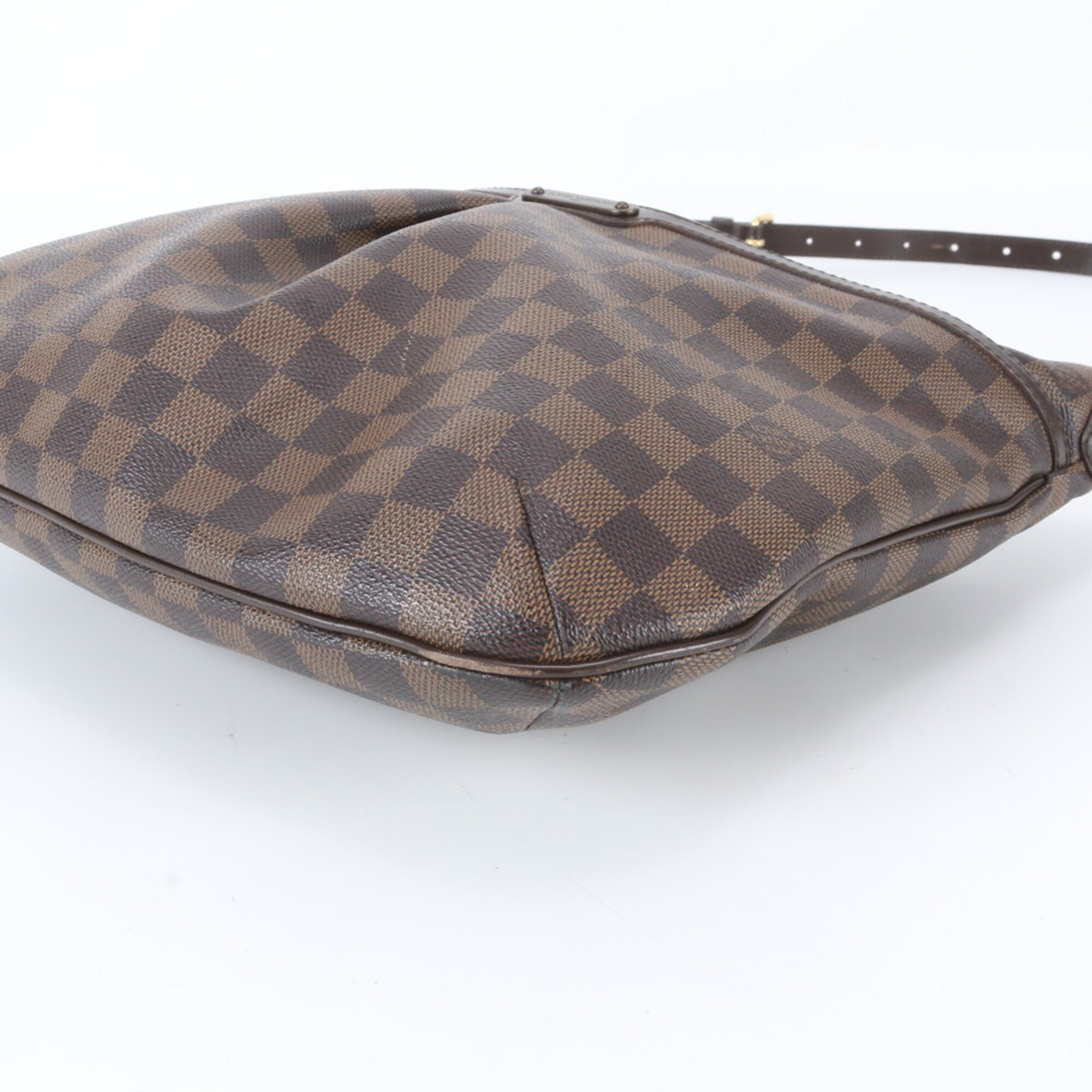 Louis Vuitton Brown Damier Canvas Leather Coated Canvas Shoulder Bag (Pre-Owned)