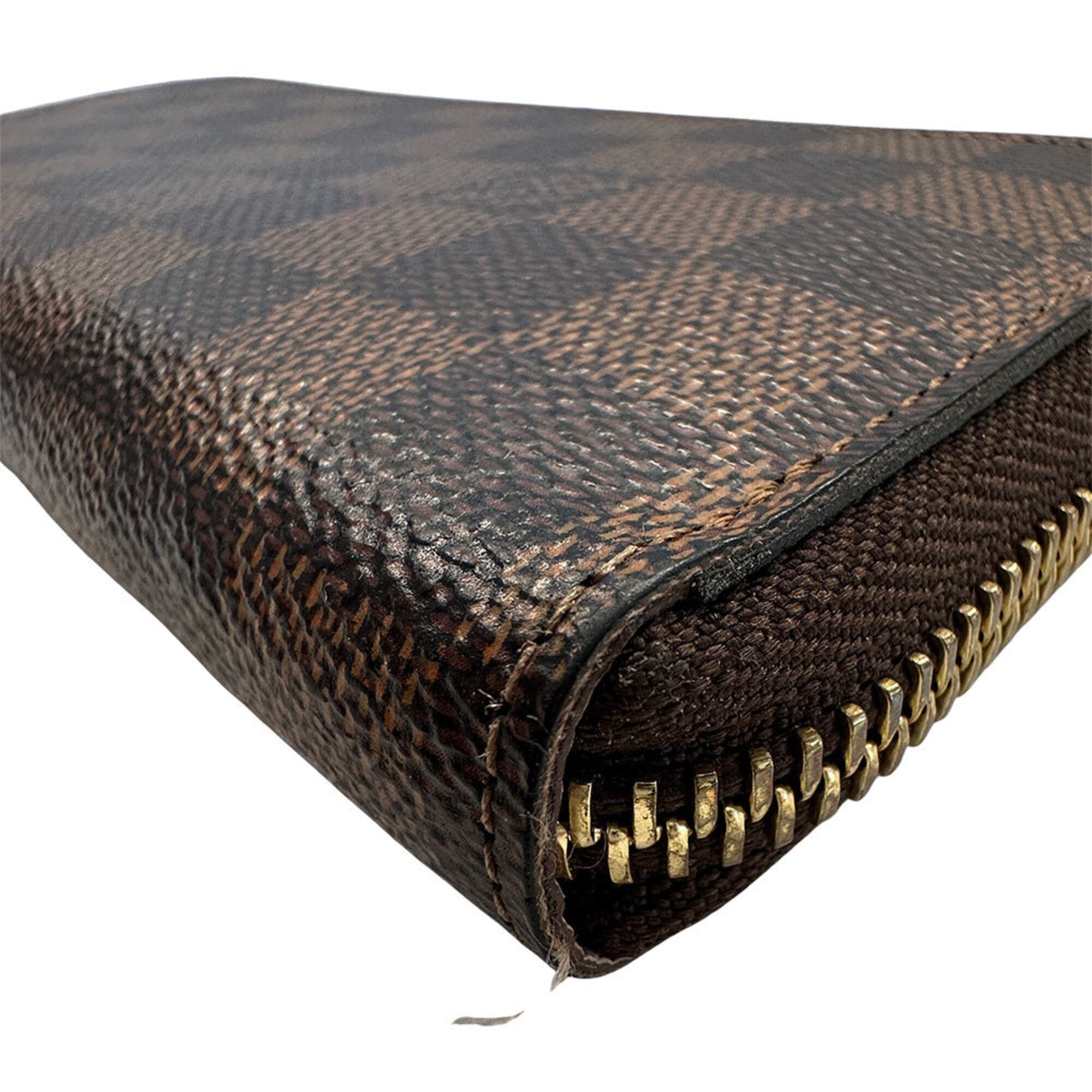Louis Vuitton Brown Rose Ballerine Damier Canvas Coin Purse/Coin Case (Pre-Owned)