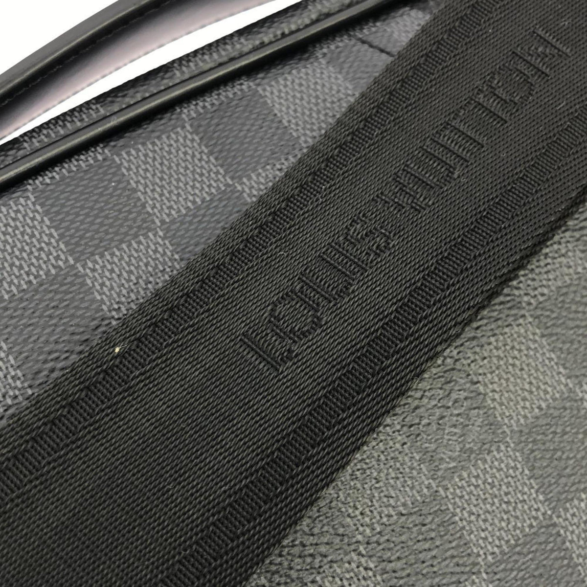 Louis Vuitton Graphite Coated Canvas Shoulder Bag (Pre-Owned)