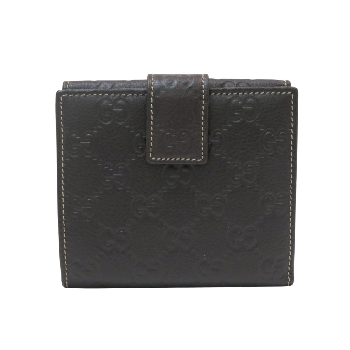 Gucci Black Leather Wallet (Bi-Fold) (Pre-Owned)