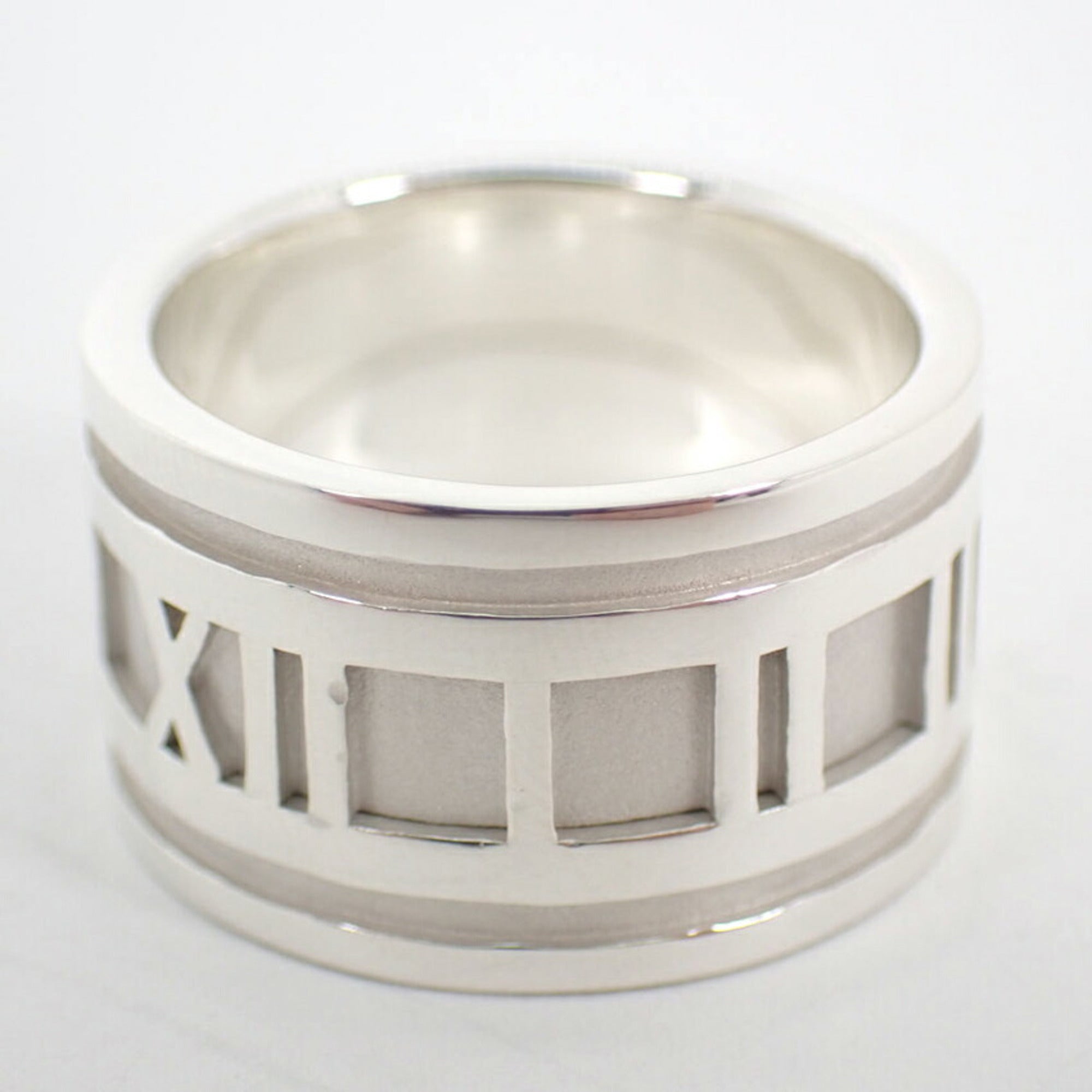 Tiffany Sterling Silver 925 Band Ring (Pre-Owned)