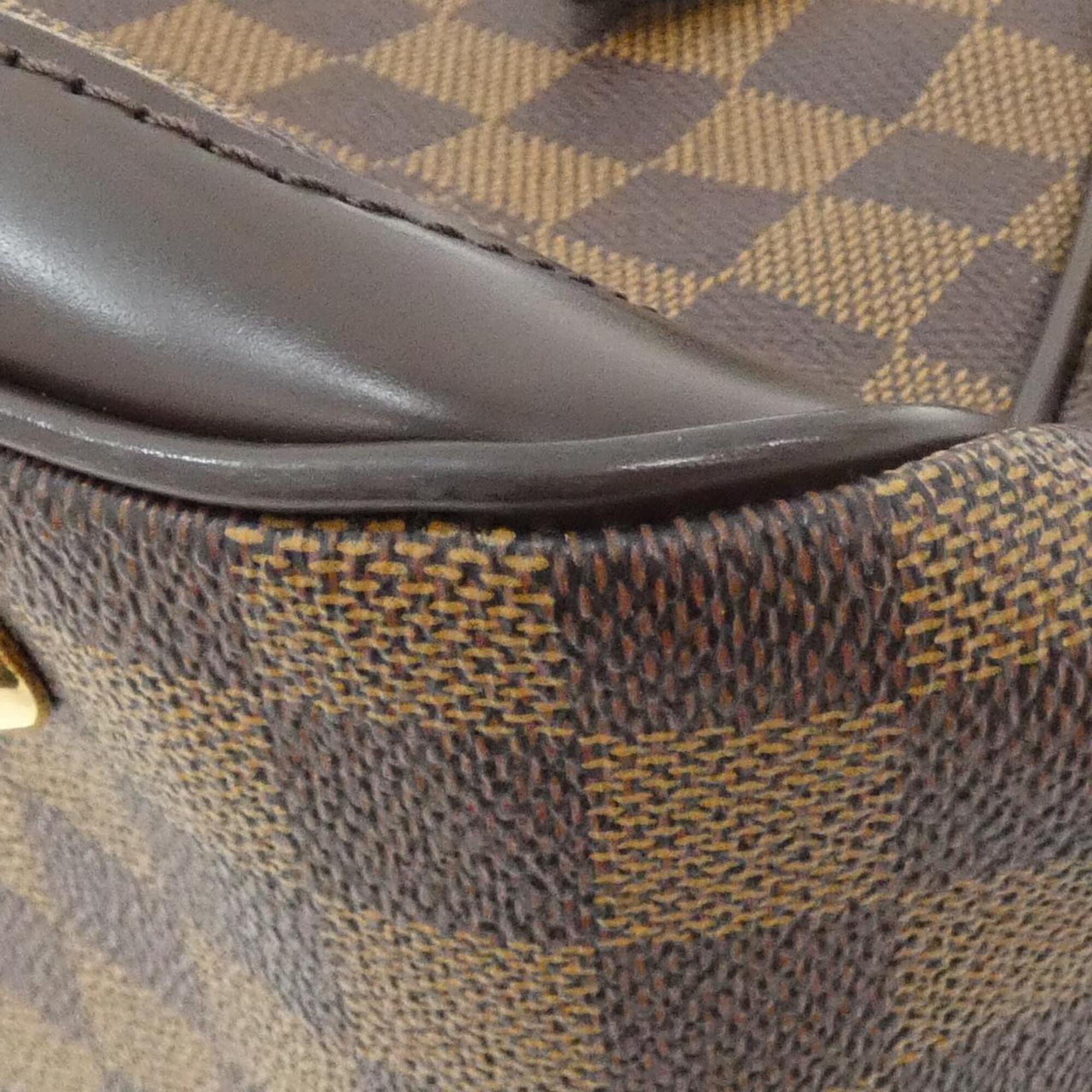 Louis Vuitton Ebene Coated Canvas Shoulder Bag (Pre-Owned)