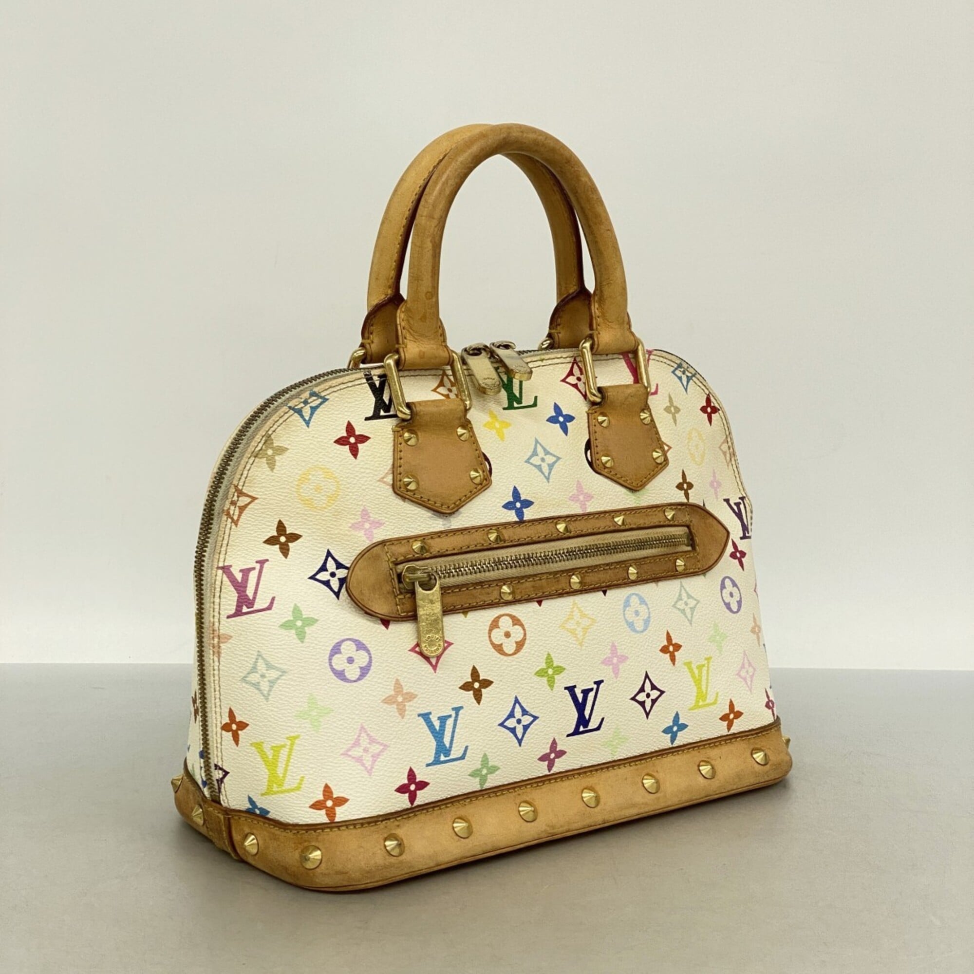 Louis Vuitton Blanc Handbag (Pre-Owned)