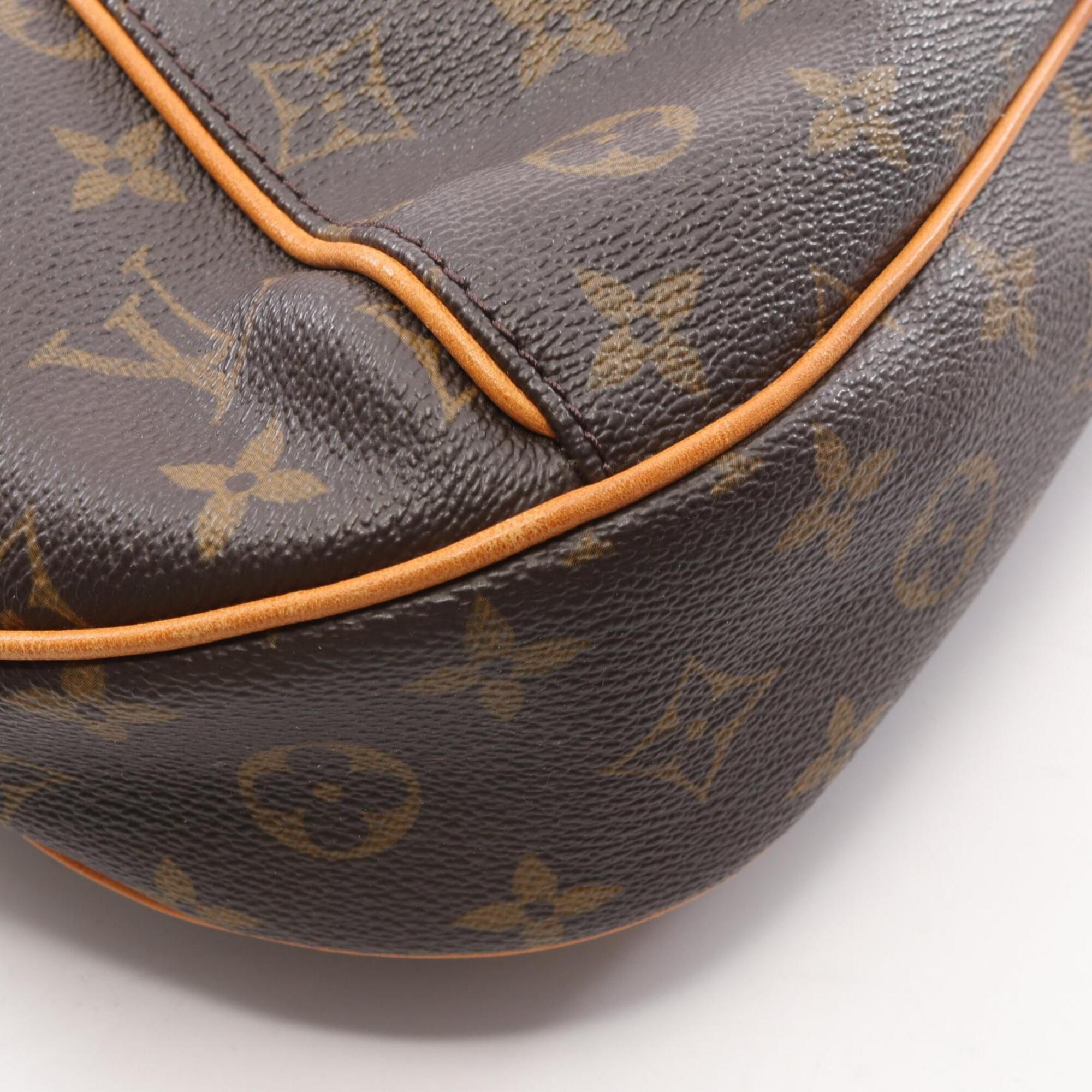 Louis Vuitton Brown Monogram Pvc Coated Canvas Leather Handbag Shoulder Bag (Pre-Owned)