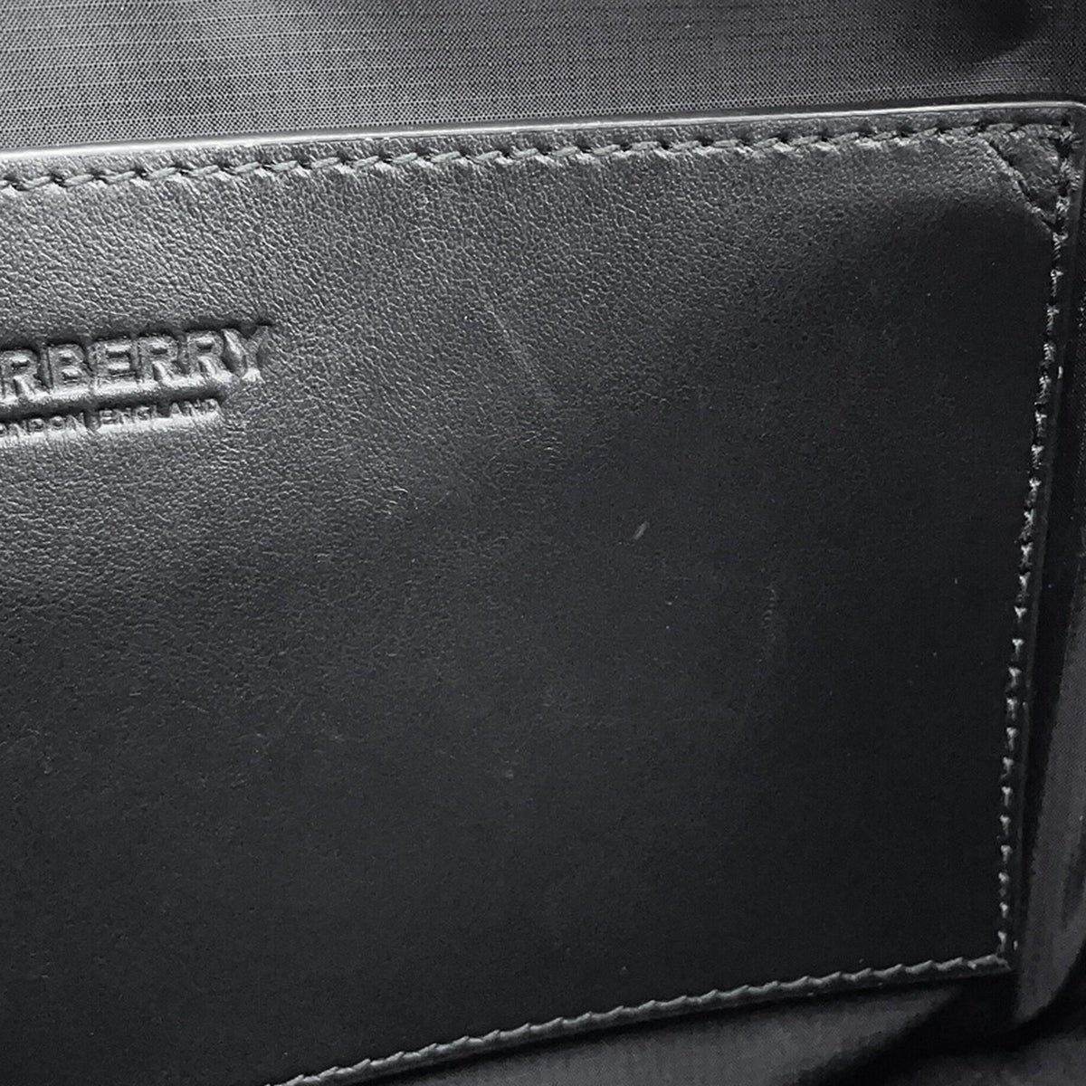 Burberry Black Nylon Shoulder Bag (Pre-Owned)
