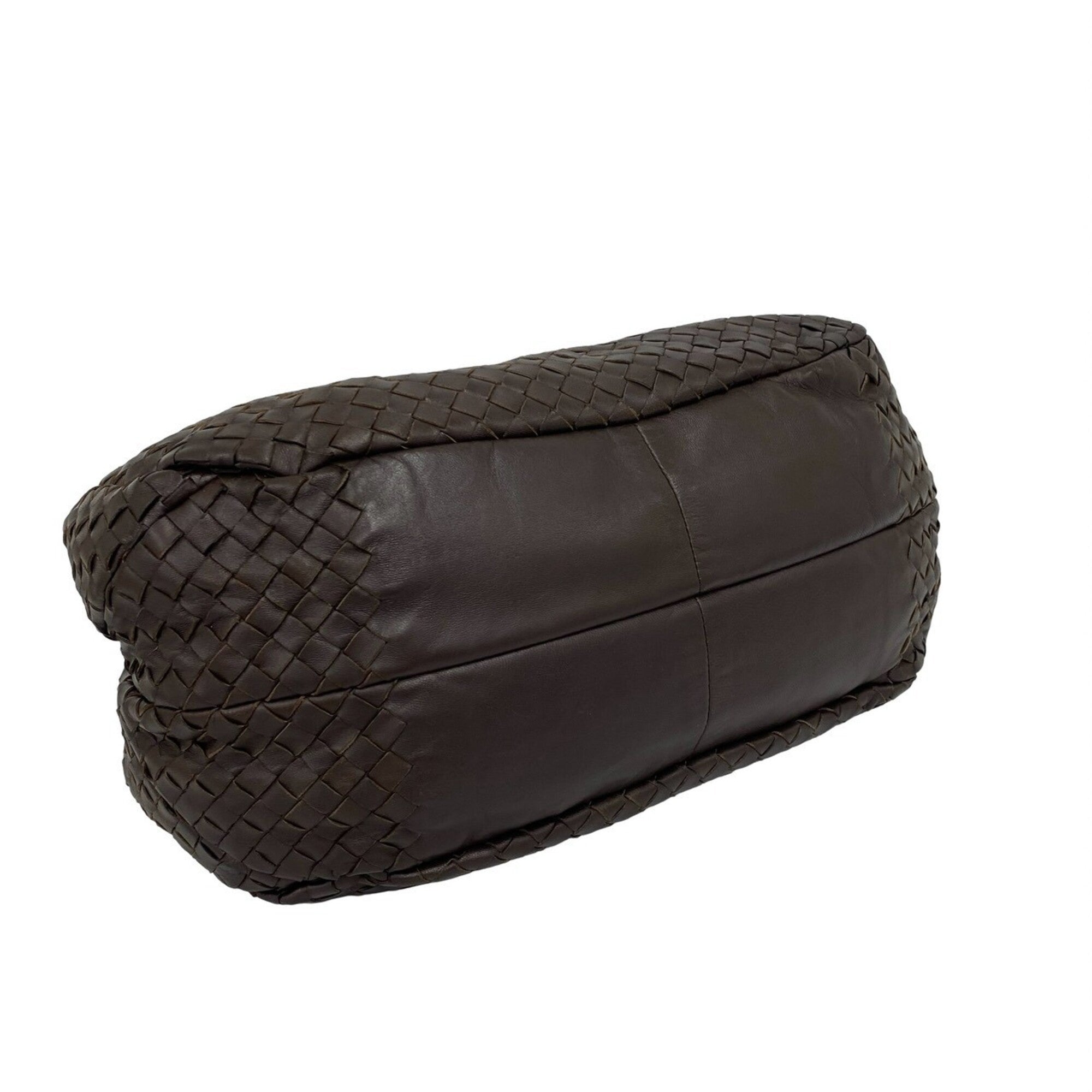 Bottega Veneta Brown Leather Shoulder Bag (Pre-Owned)