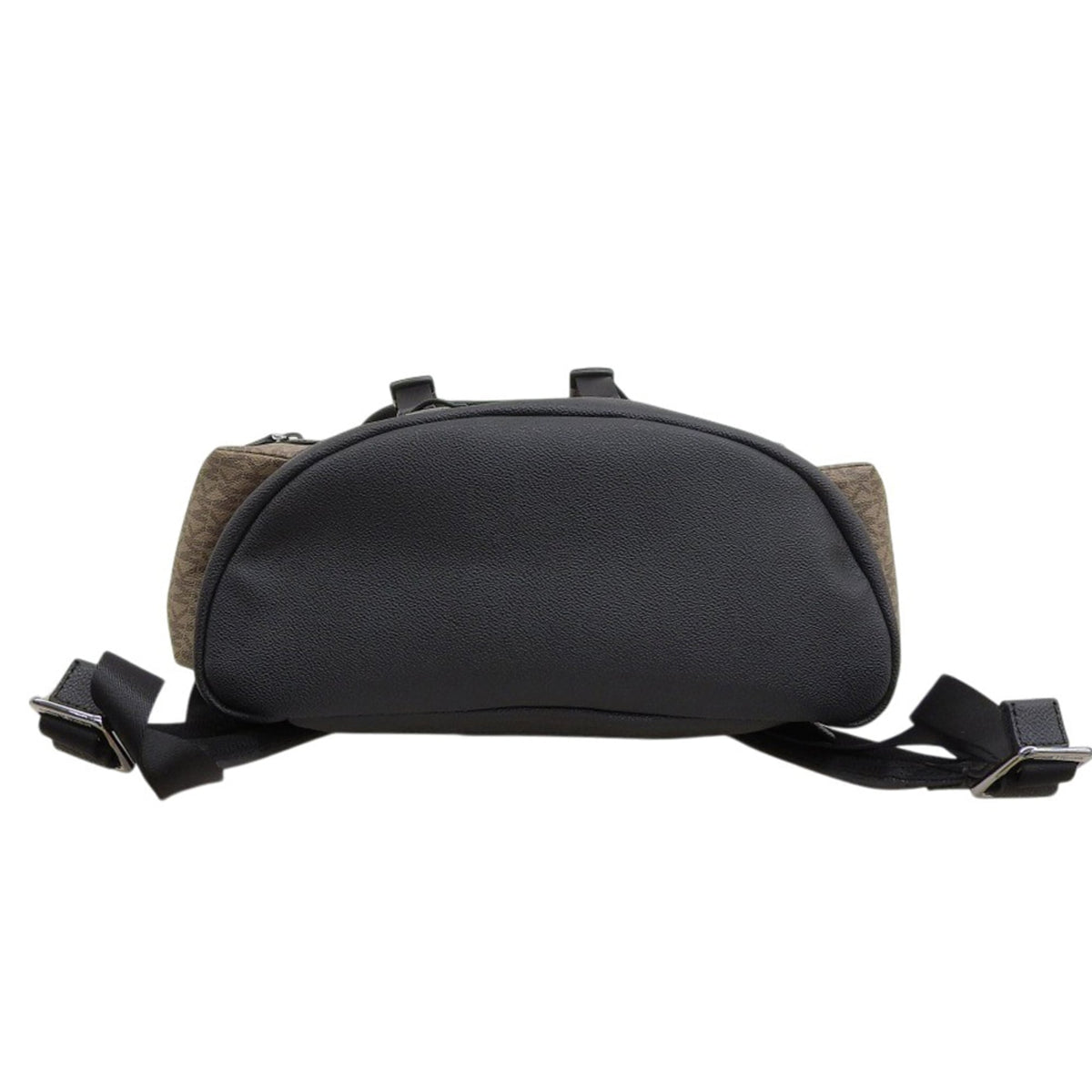 Michael Kors Brown Coated Canvas Backpack (Pre-Owned)