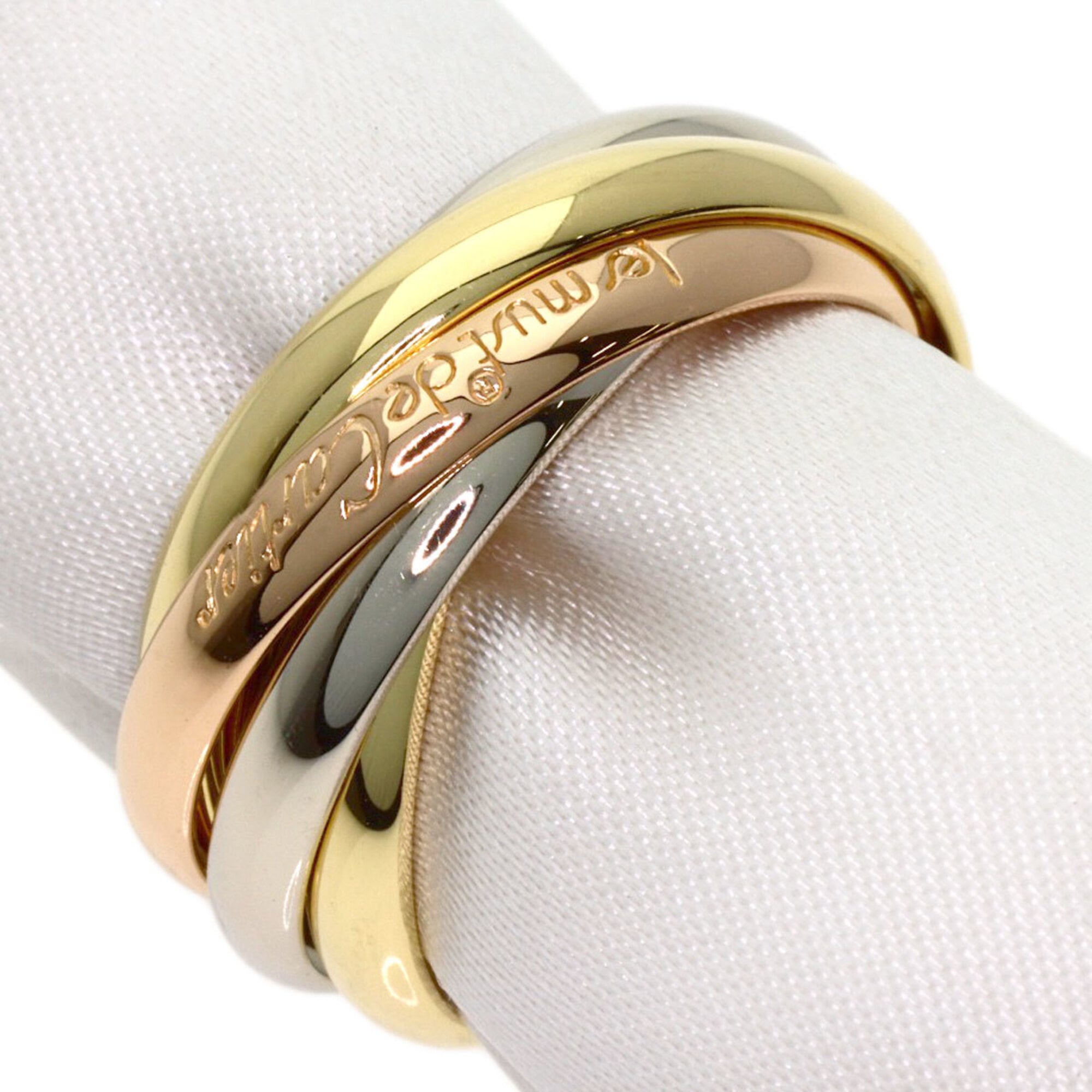 Cartier Yellow Gold (18K) Pink Gold (18K) White Gold (18K) Band Ring (Pre-Owned)