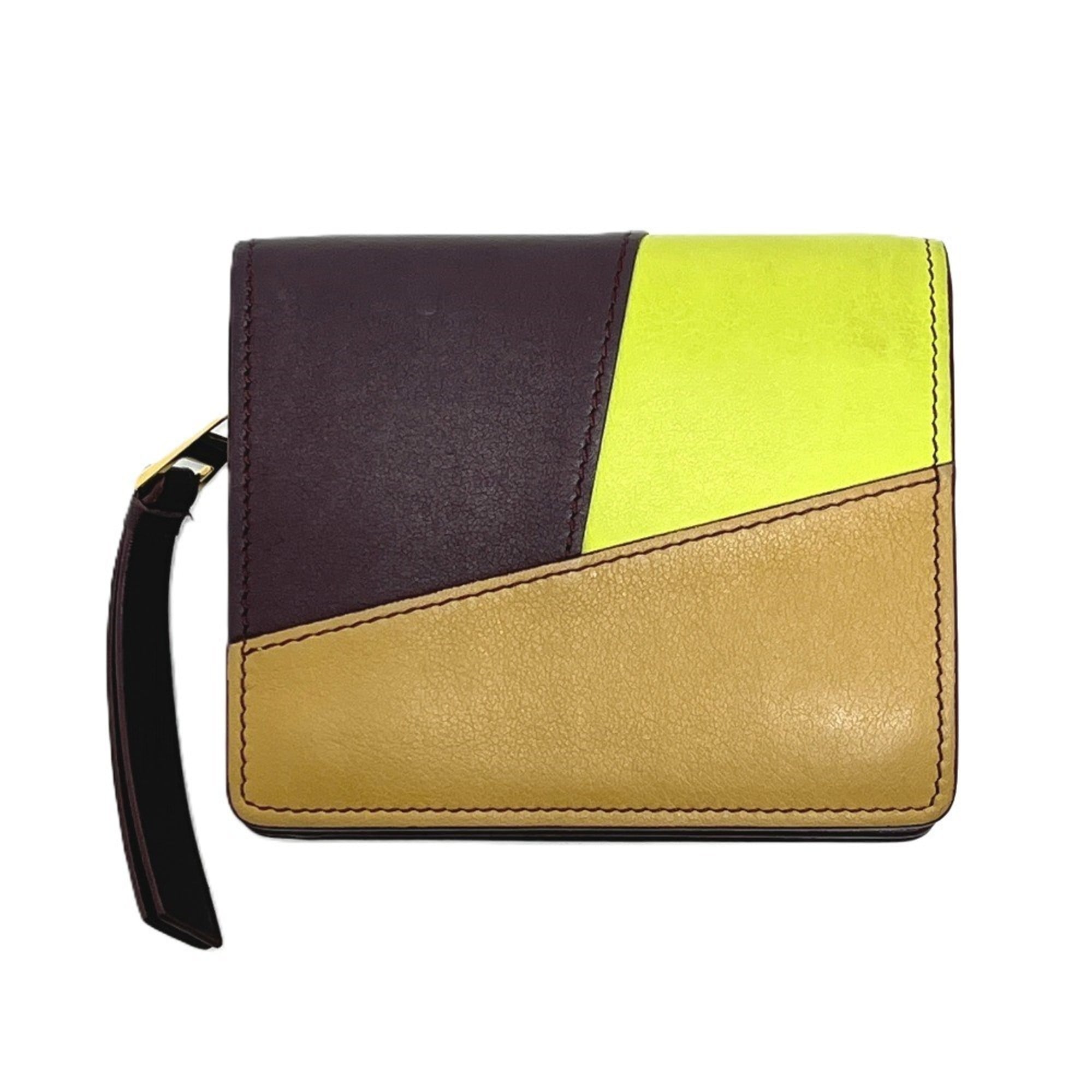 Loewe Multi-Color Leather Wallet (Bi-Fold) (Pre-Owned)