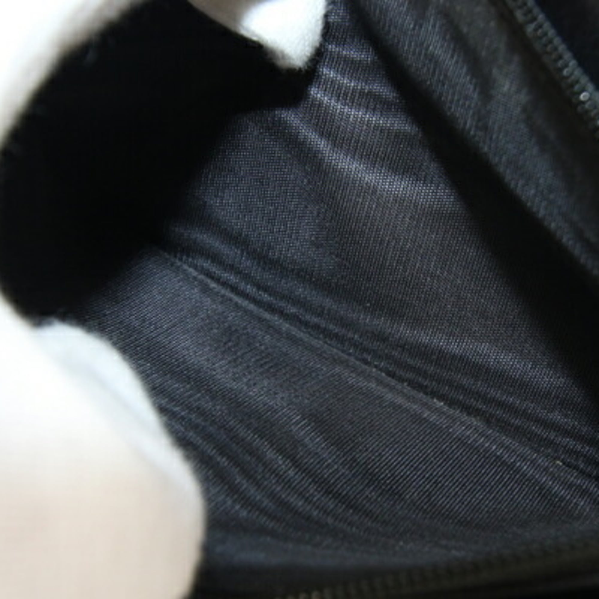 Celine Black Leather Long Wallet (Bi-Fold) (Pre-Owned)