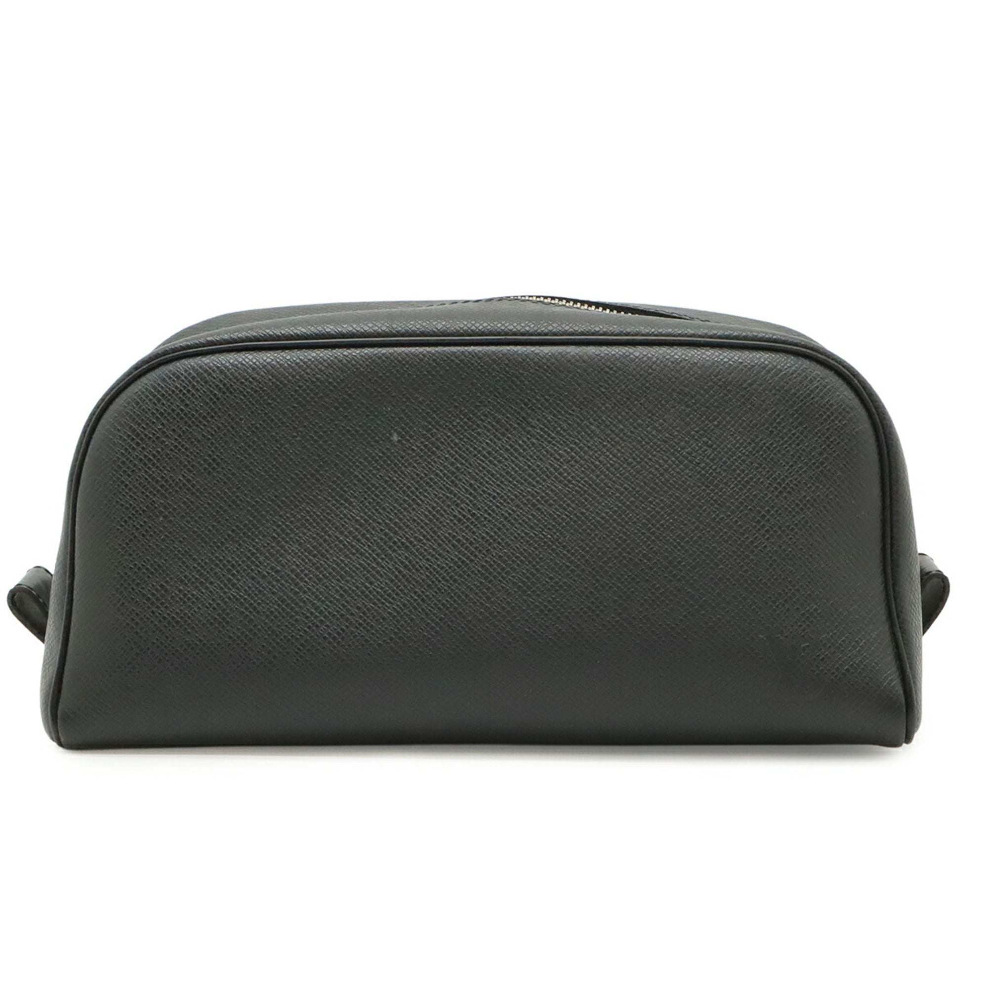 Louis Vuitton Ardoise Taiga Leather Leather Pouch (Pre-Owned)