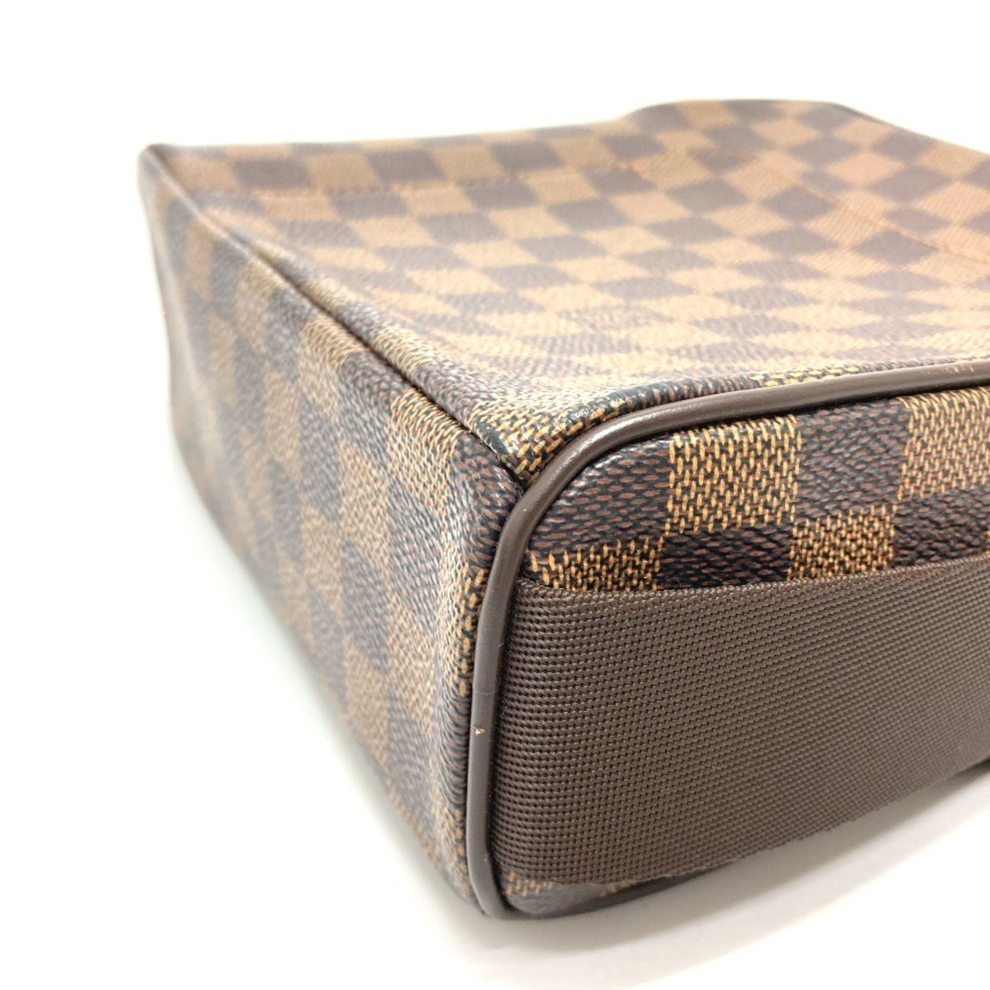 Louis Vuitton Damier Brown Ebene Damier Canvas Pochette Shoulder Bag (Pre-Owned)