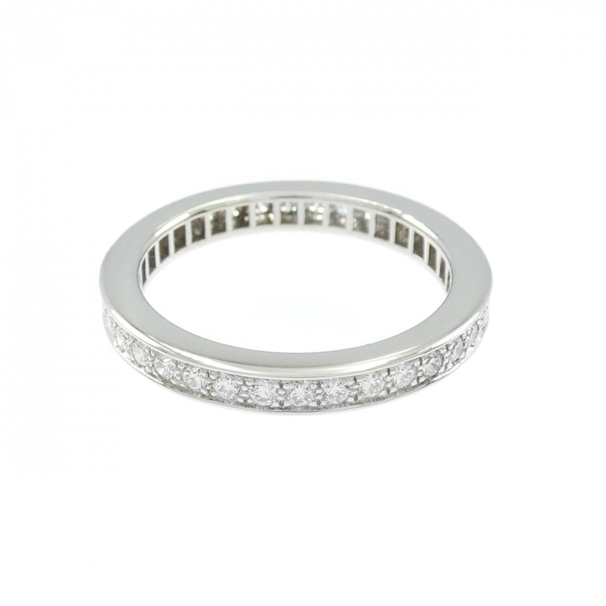 Van Cleef & Arpels Platinum Platinum 950 Band Ring (Pre-Owned)
