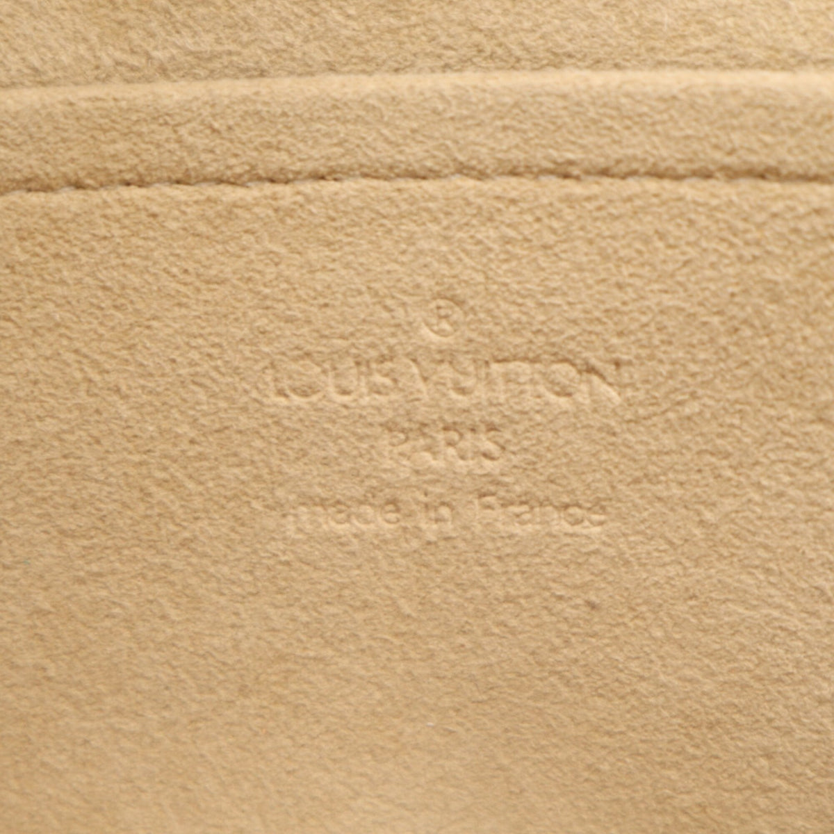 Louis Vuitton Beige Brown Monogram Coated Canvas Leather Pochette Shoulder Bag (Pre-Owned)
