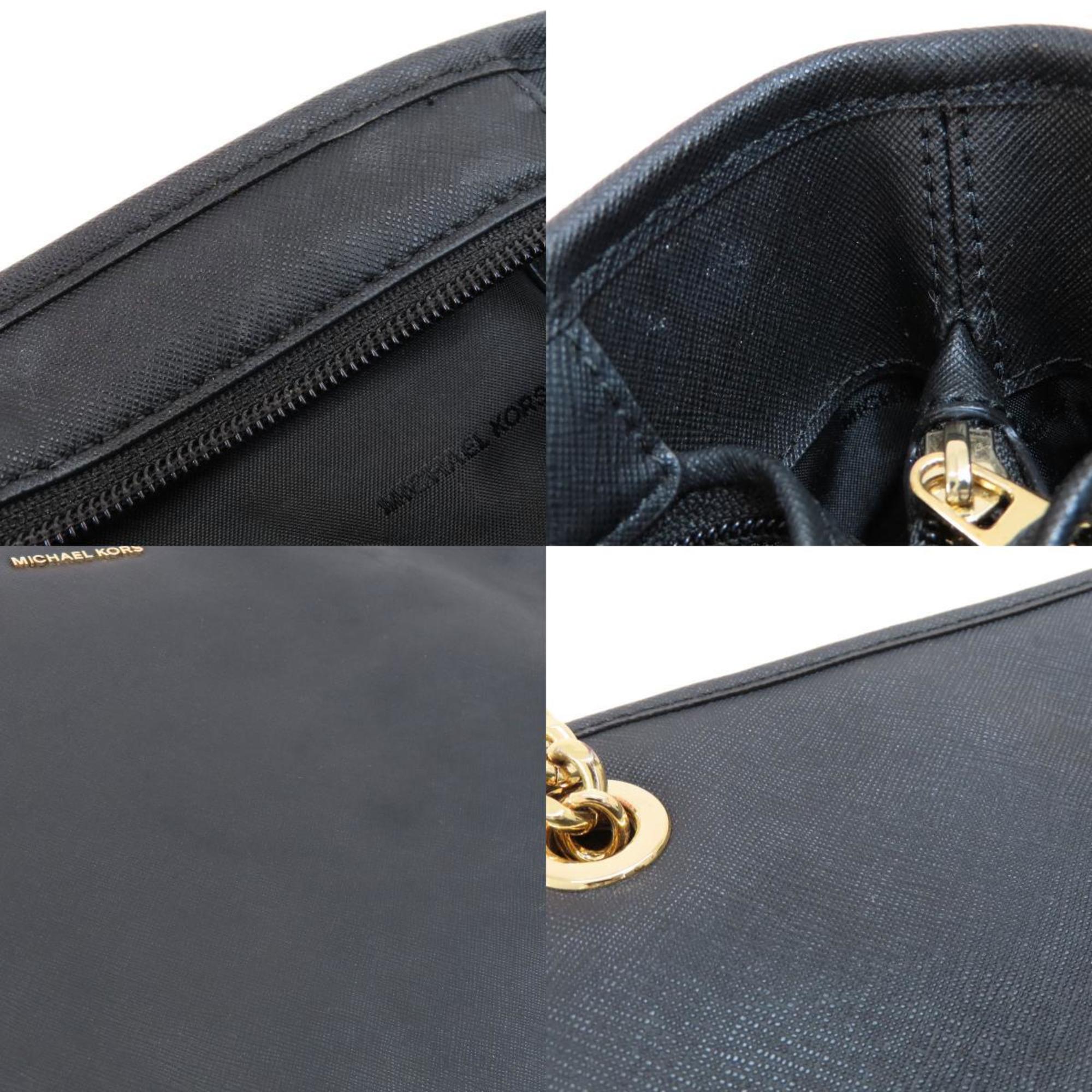 Michael Kors Black Pvc Tote Bag (Pre-Owned)