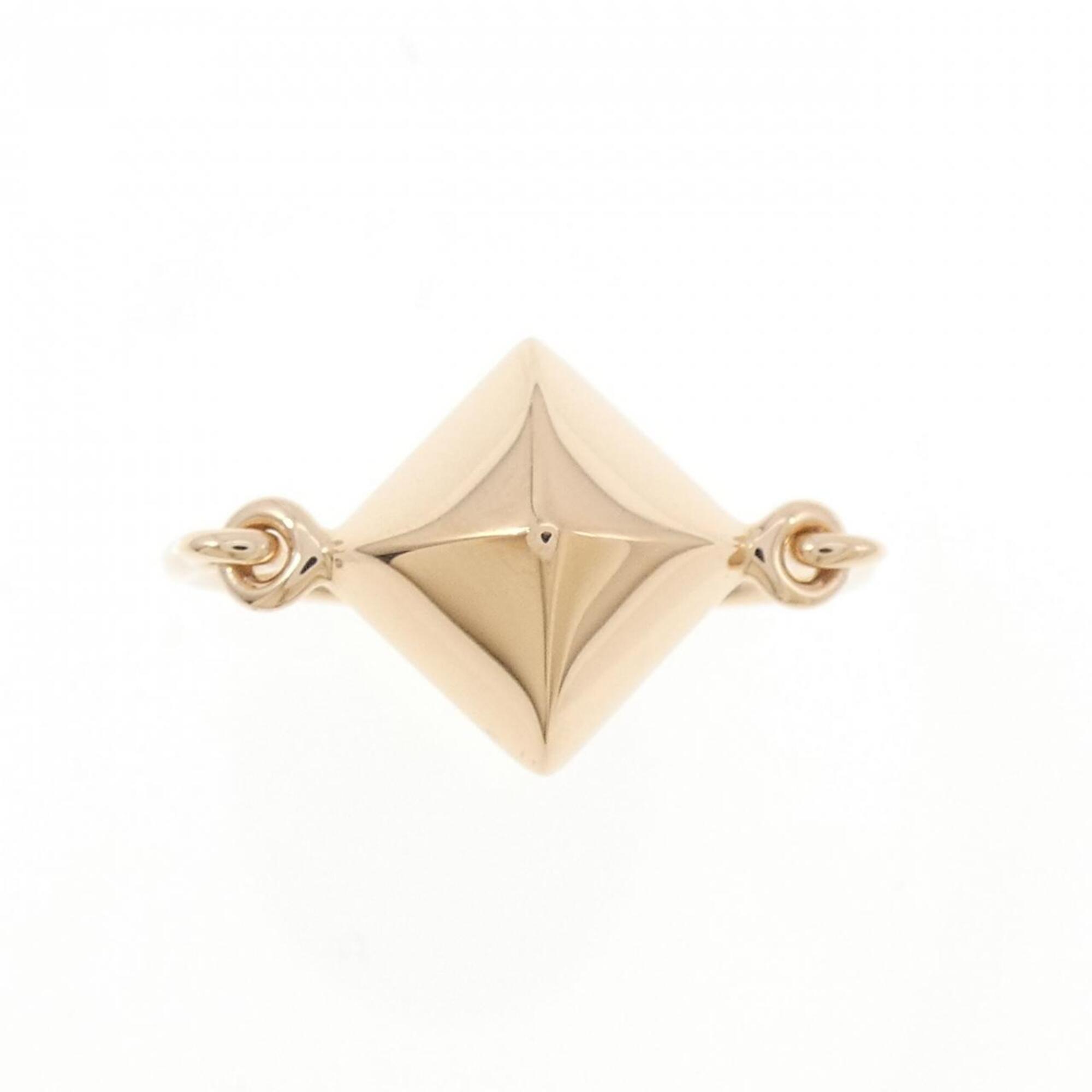 Hermes Pink Gold (18K) Band Ring (Pre-Owned)