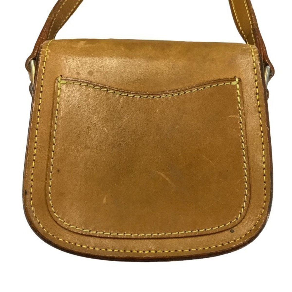 Louis Vuitton Brown Leather Shoulder Bag (Pre-Owned)