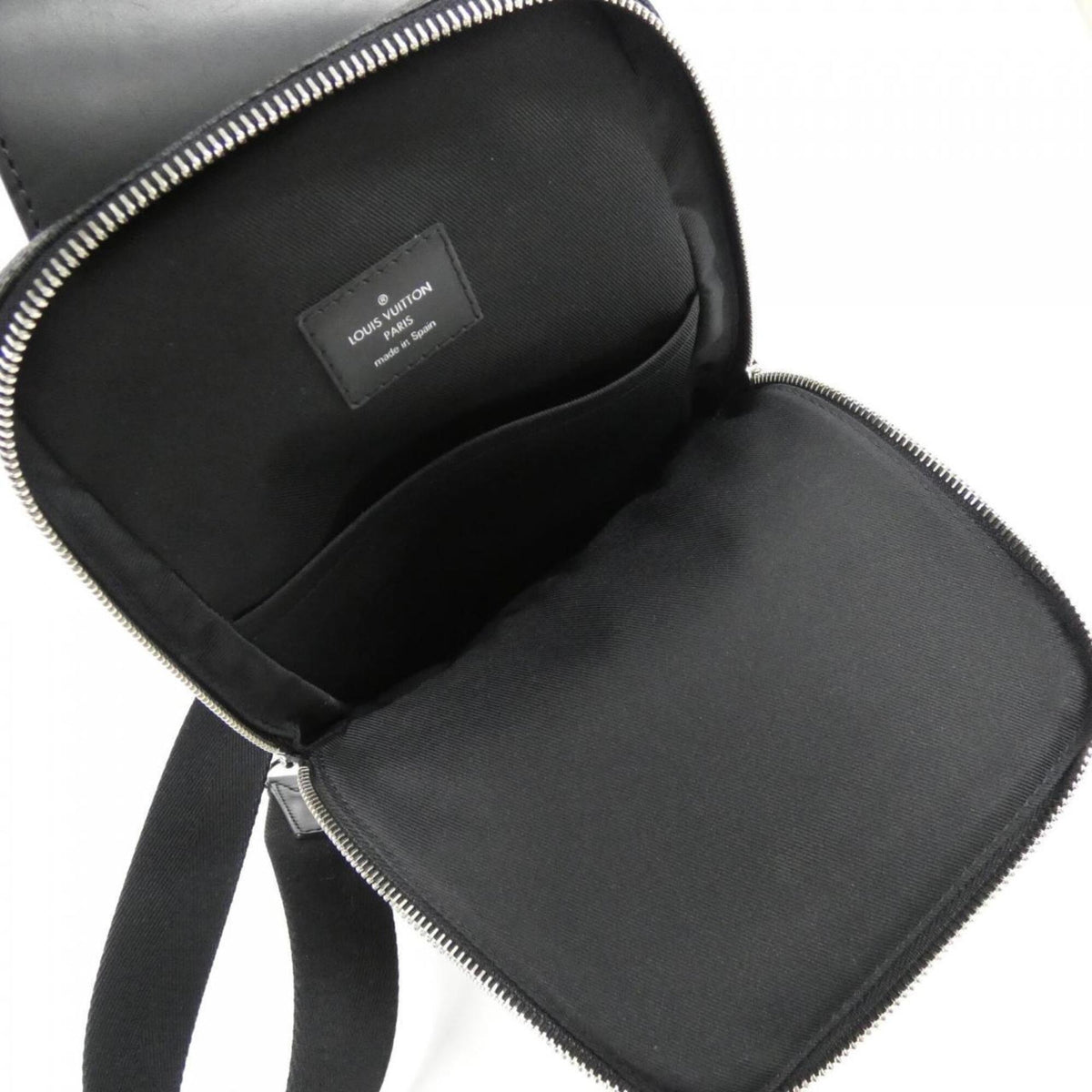 Louis Vuitton Damier Graphite Graphite Coated Canvas Shoulder Bag (Pre-Owned)