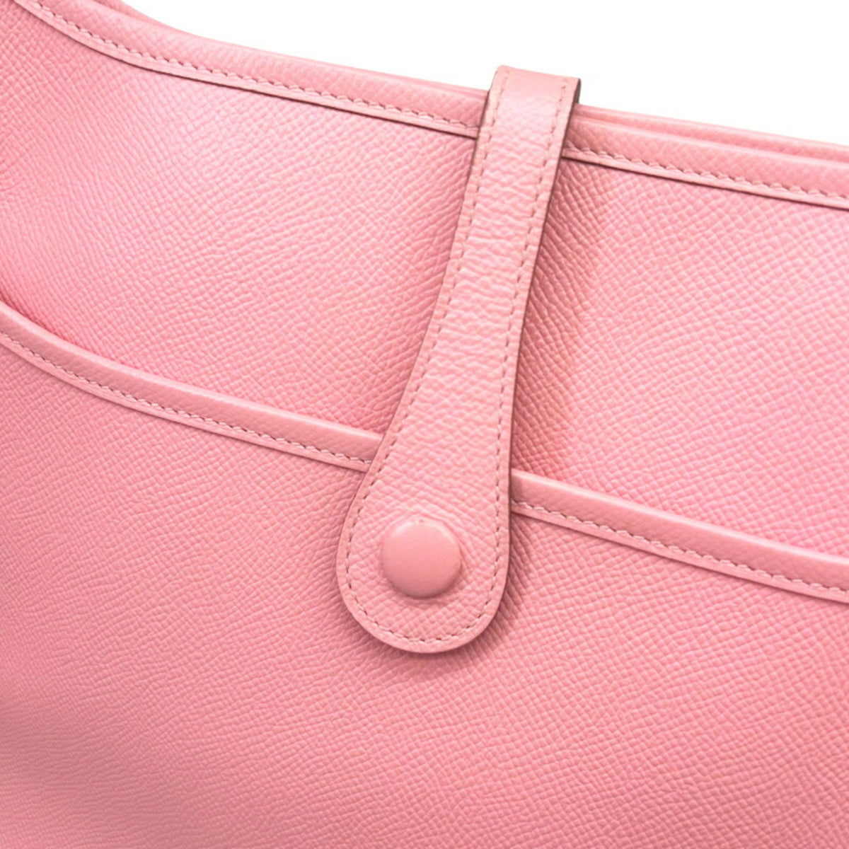 Hermes Rose Confetti Epsom Leather Shoulder Bag (Pre-Owned)