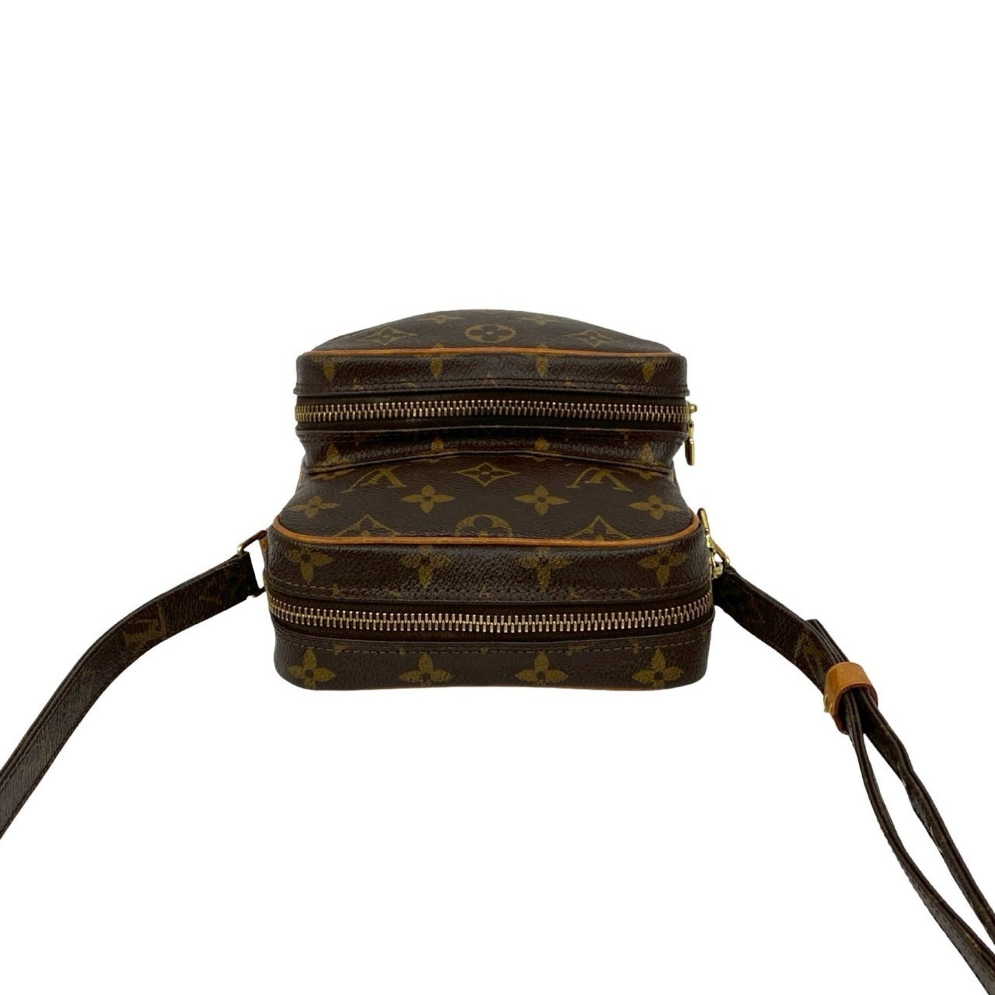 Louis Vuitton Brown Leather Pvc Pochette Shoulder Bag (Pre-Owned)