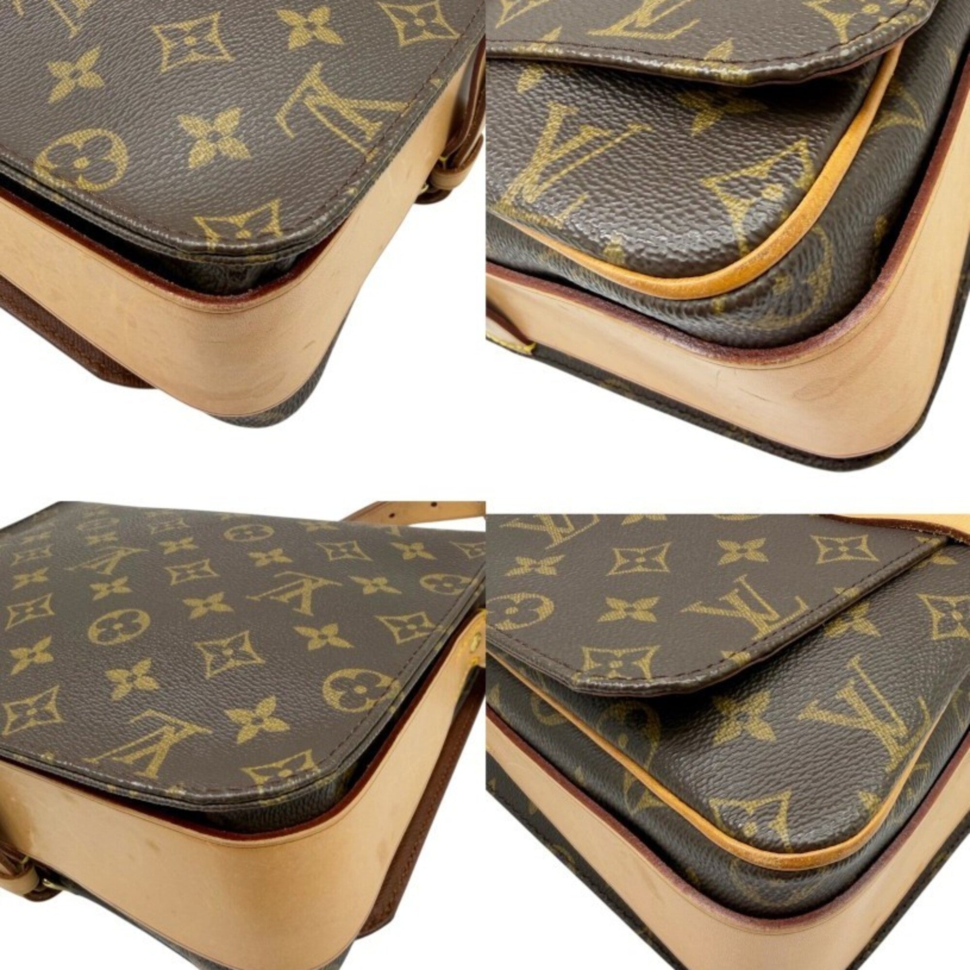 Louis Vuitton Brown Monogram Shoulder Bag (Pre-Owned)