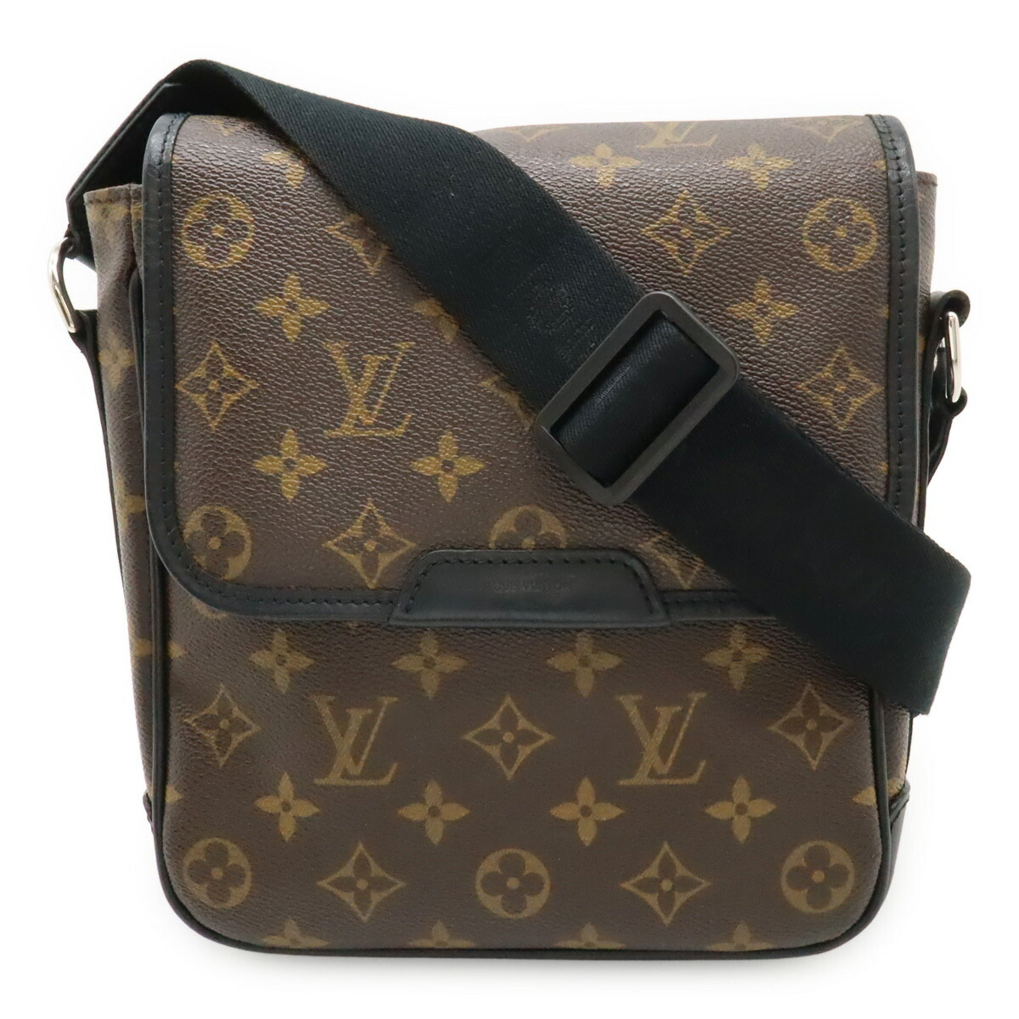 Louis Vuitton Black Brown Monogram Monogram Pochette Shoulder Bag (Pre-Owned)