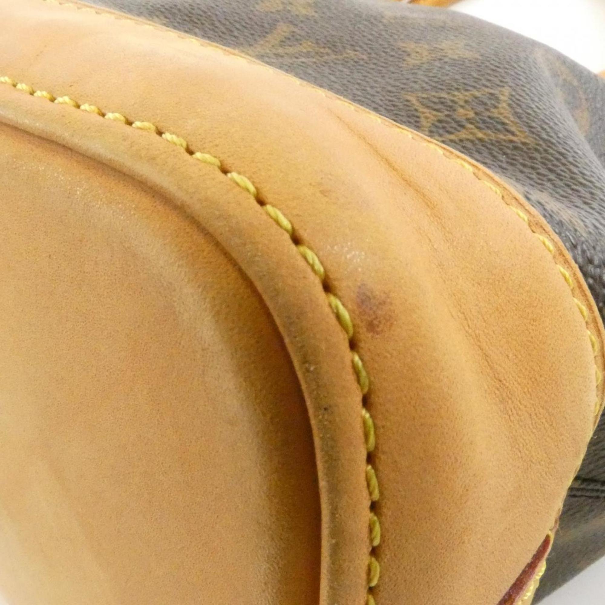Louis Vuitton Brown Coated Canvas Handbag (Pre-Owned)