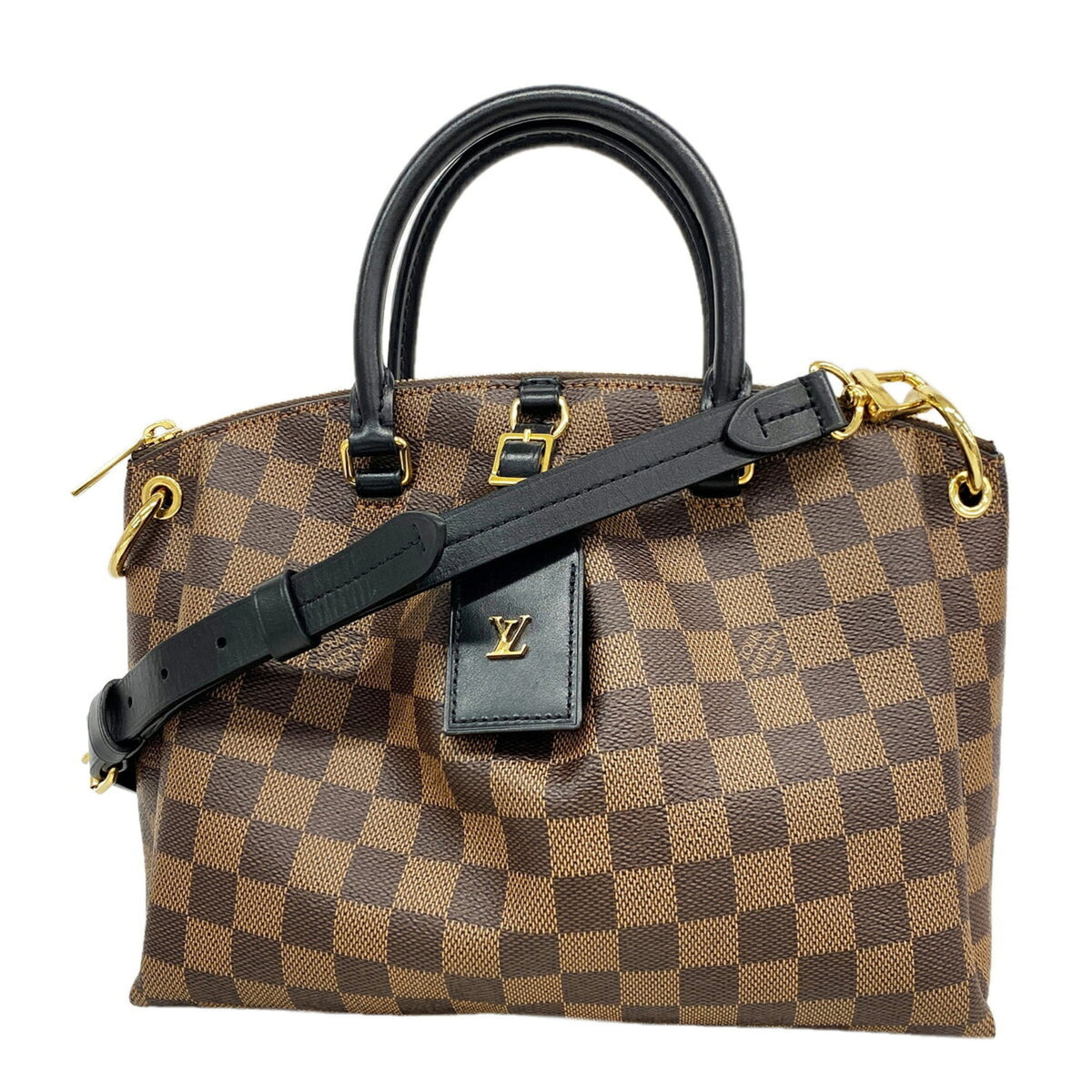 Louis Vuitton Ebene Handbag (Pre-Owned)