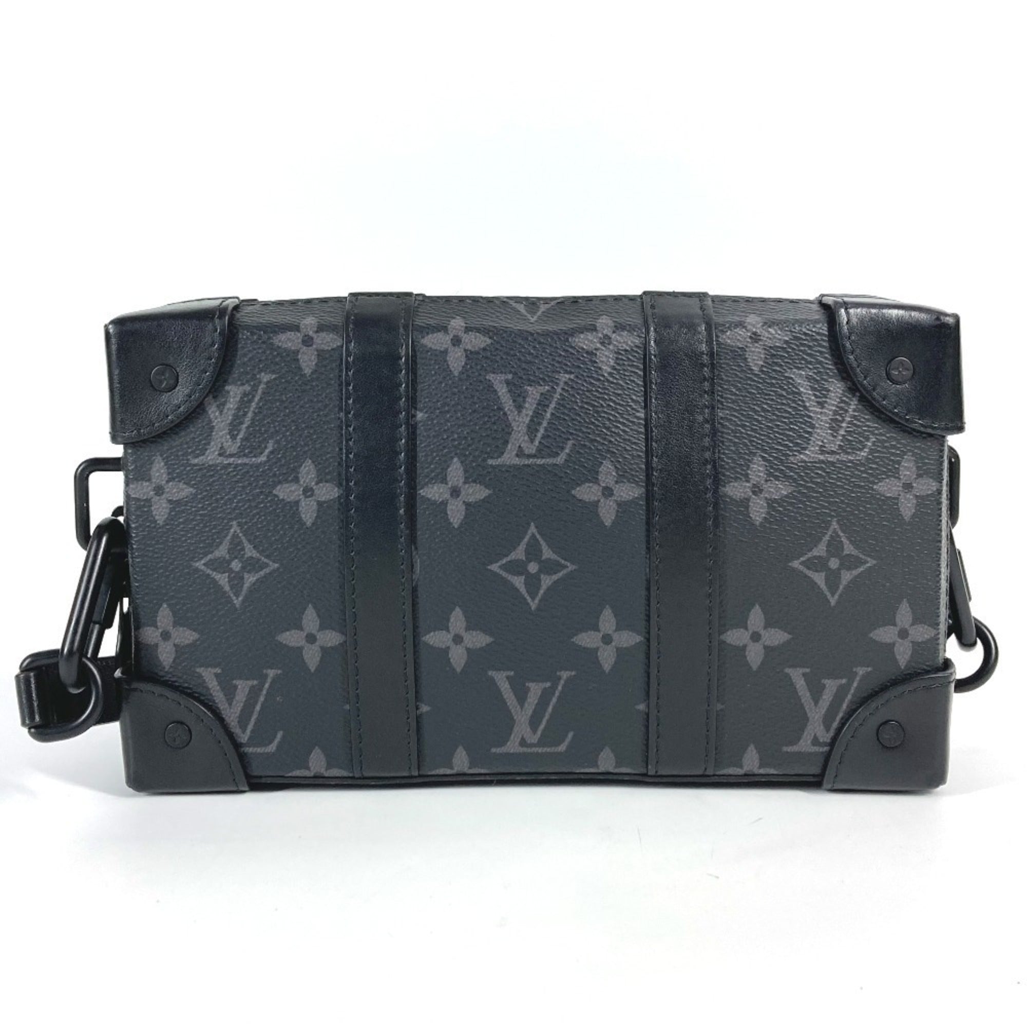 Louis Vuitton Black Monogram Eclipse Monogram Eclipse Clutch Bag Pochette Shoulder Bag (Pre-Owned)