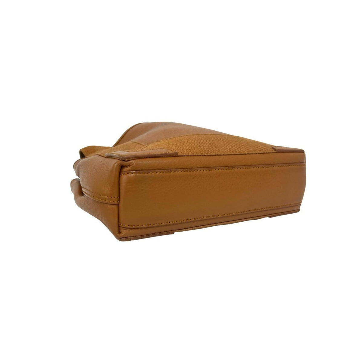 Balenciaga Brown Leather Handbag Pouch Shoulder Bag (Pre-Owned)