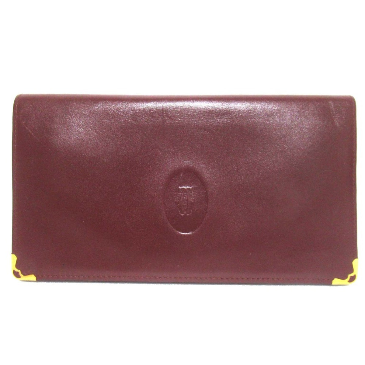 Cartier Bordeaux Long Wallet (Bi-Fold) (Pre-Owned)