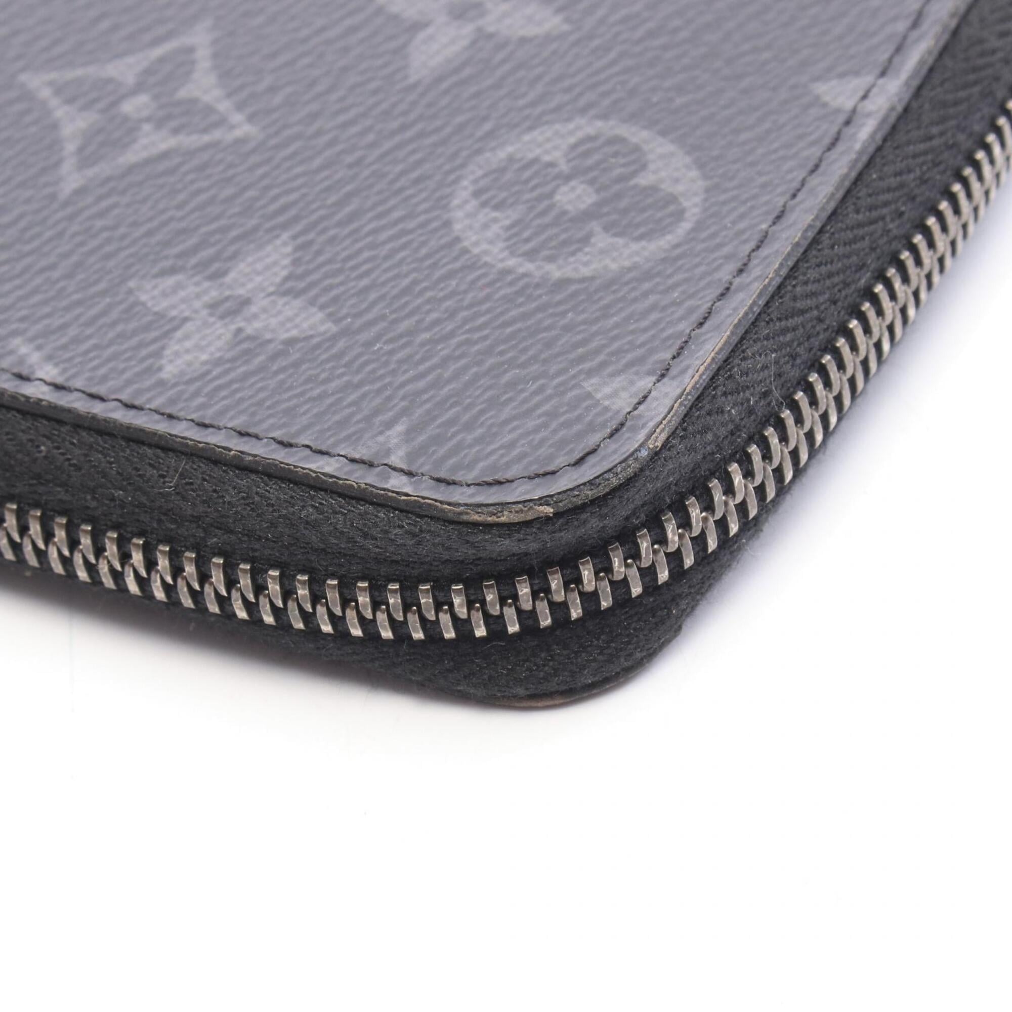 Louis Vuitton Black Cuir Ombre Leather Pvc Long Wallet (Bi-Fold) (Pre-Owned)