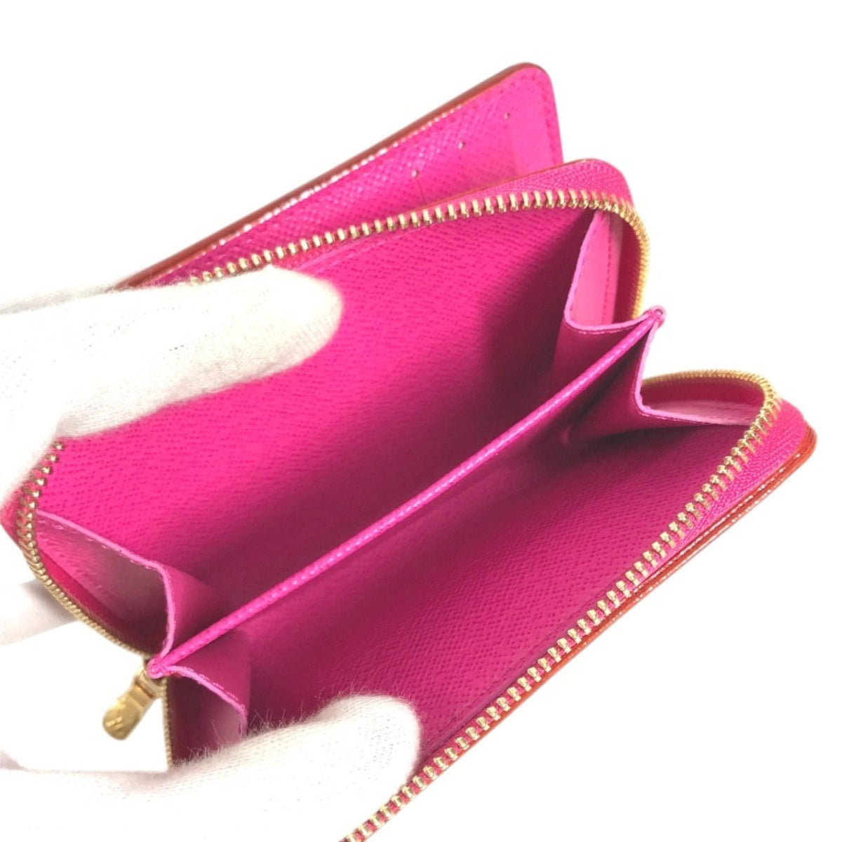 Louis Vuitton Pink White Monogram Multicolore Wallet (Bi-Fold) (Pre-Owned)