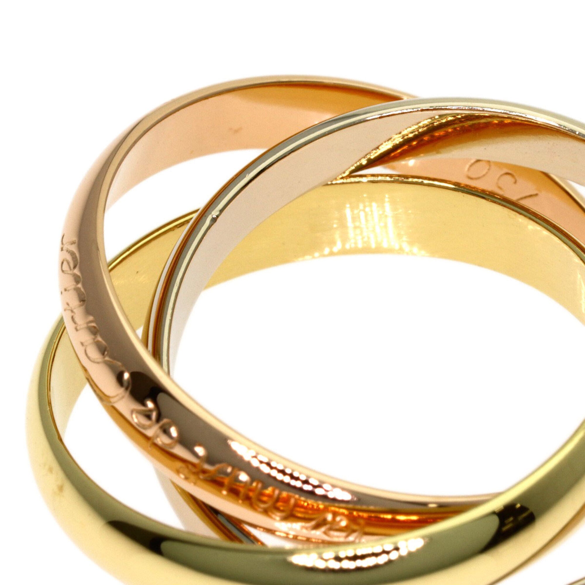 Cartier Yellow Gold (18K) Pink Gold (18K) White Gold (18K) Band Ring (Pre-Owned)