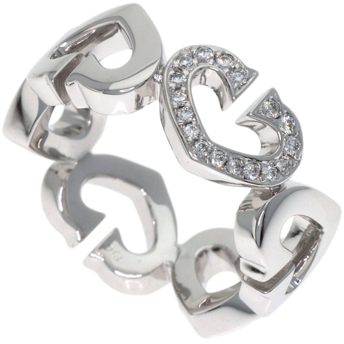 Cartier White Gold (18K) Band Ring (Pre-Owned)