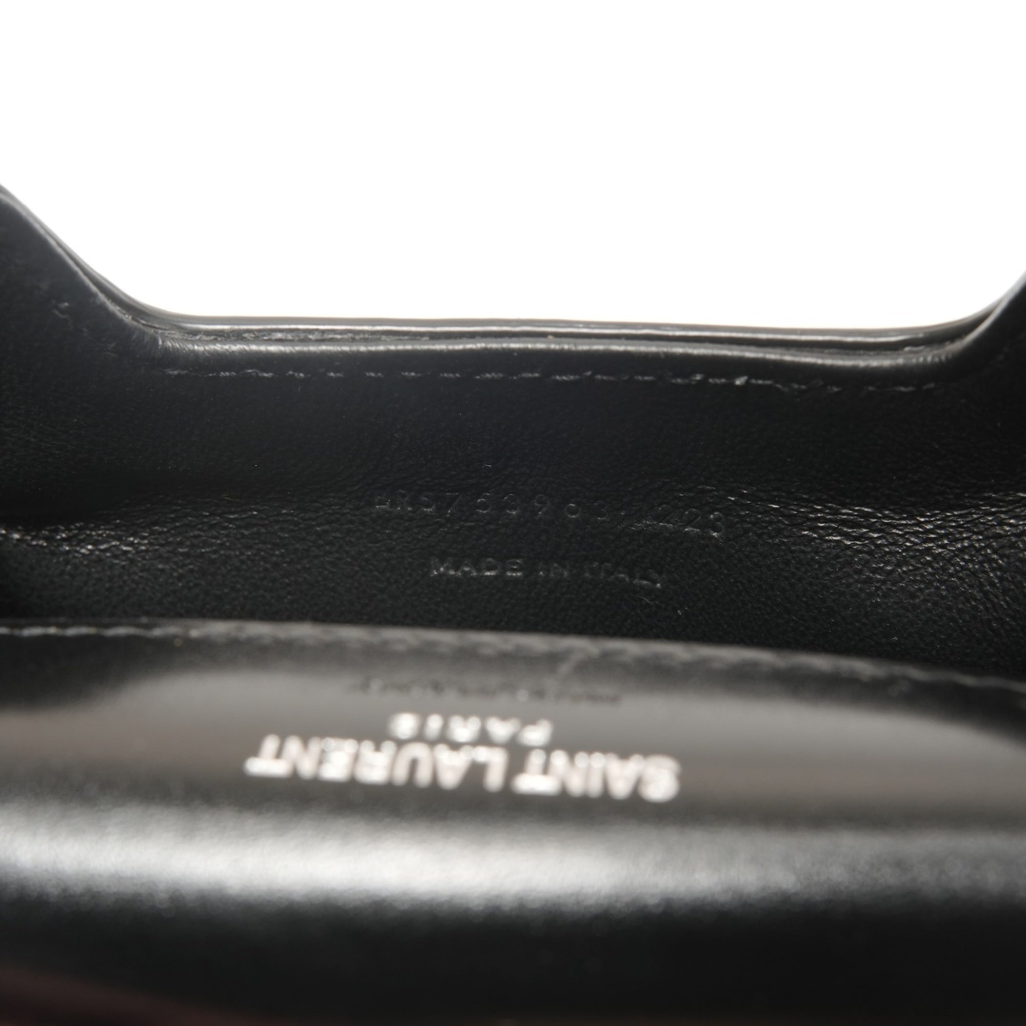 Yves Saint Laurent Black Leather Shoulder Bag (Pre-Owned)