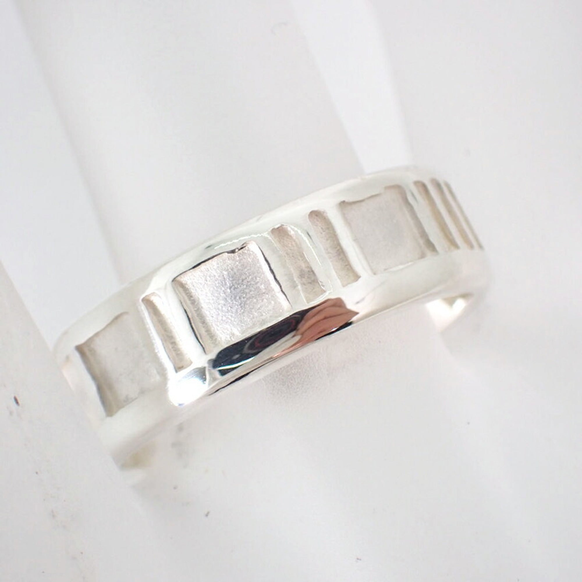 Tiffany Sterling Silver 925 Band Ring (Pre-Owned)