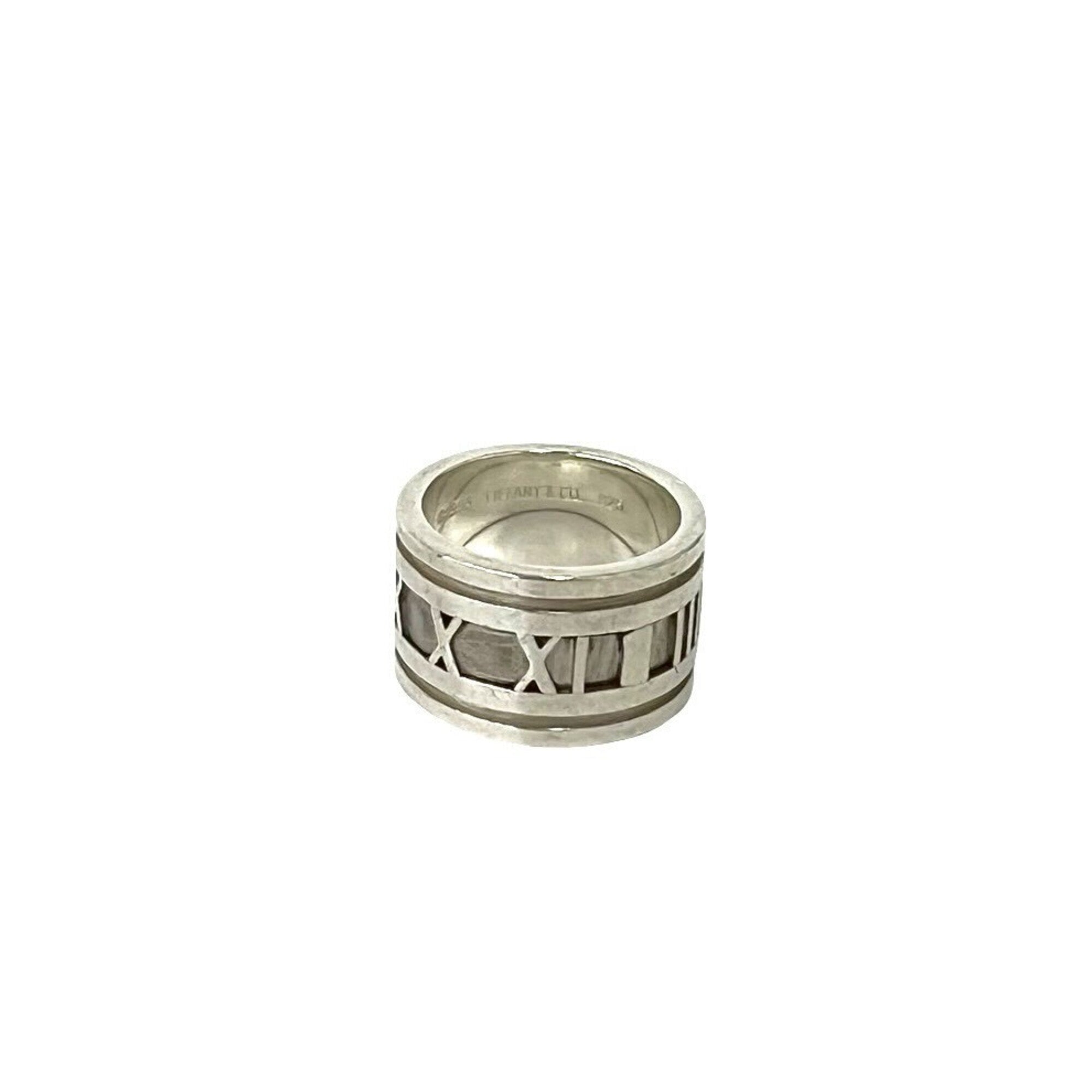 Tiffany Silver Silver 925 Band Ring (Pre-Owned)