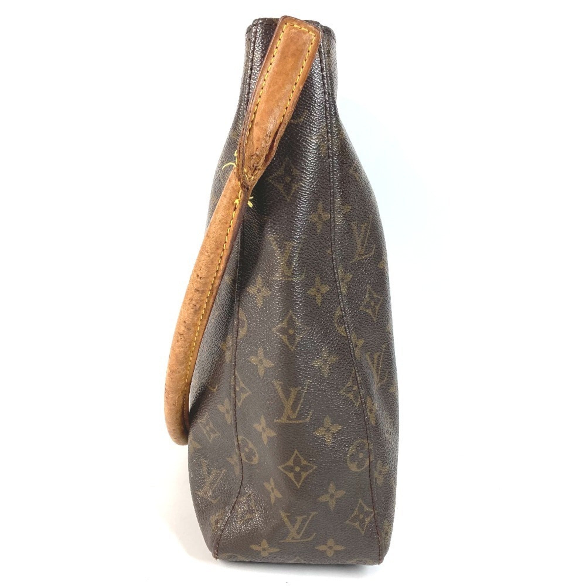 Louis Vuitton Brown Monogram Handbag Shoulder Bag (Pre-Owned)