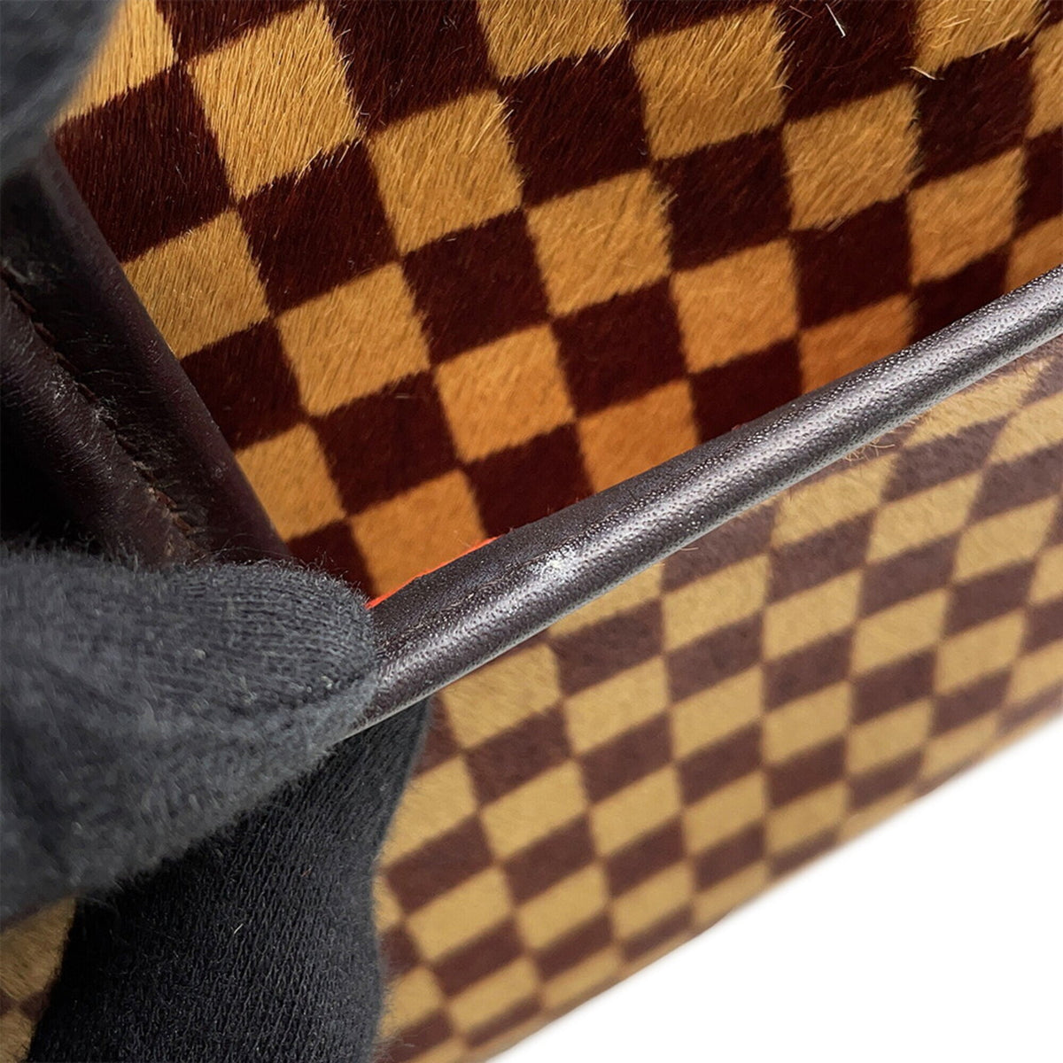 Louis Vuitton Damier Sauvage Red Color Handbag (Pre-Owned)