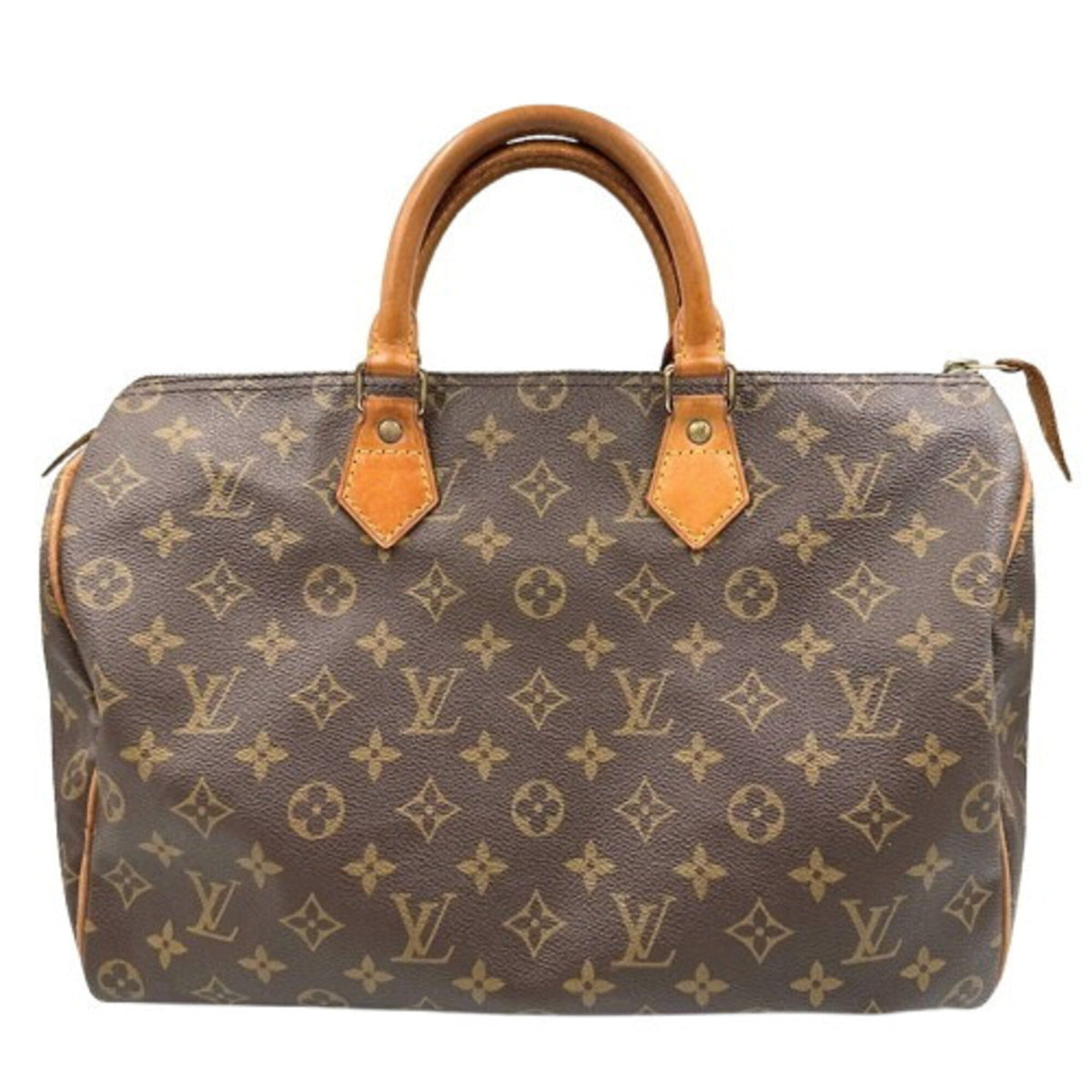Louis Vuitton Monogram Brown Pvc Boston Bag Handbag (Pre-Owned)