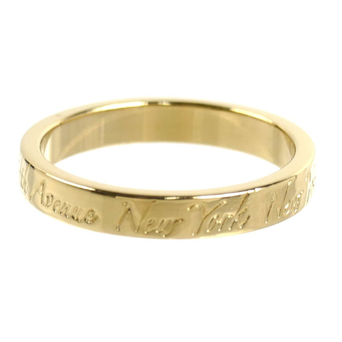 Tiffany Yellow Gold (18K) Band Ring (Pre-Owned)